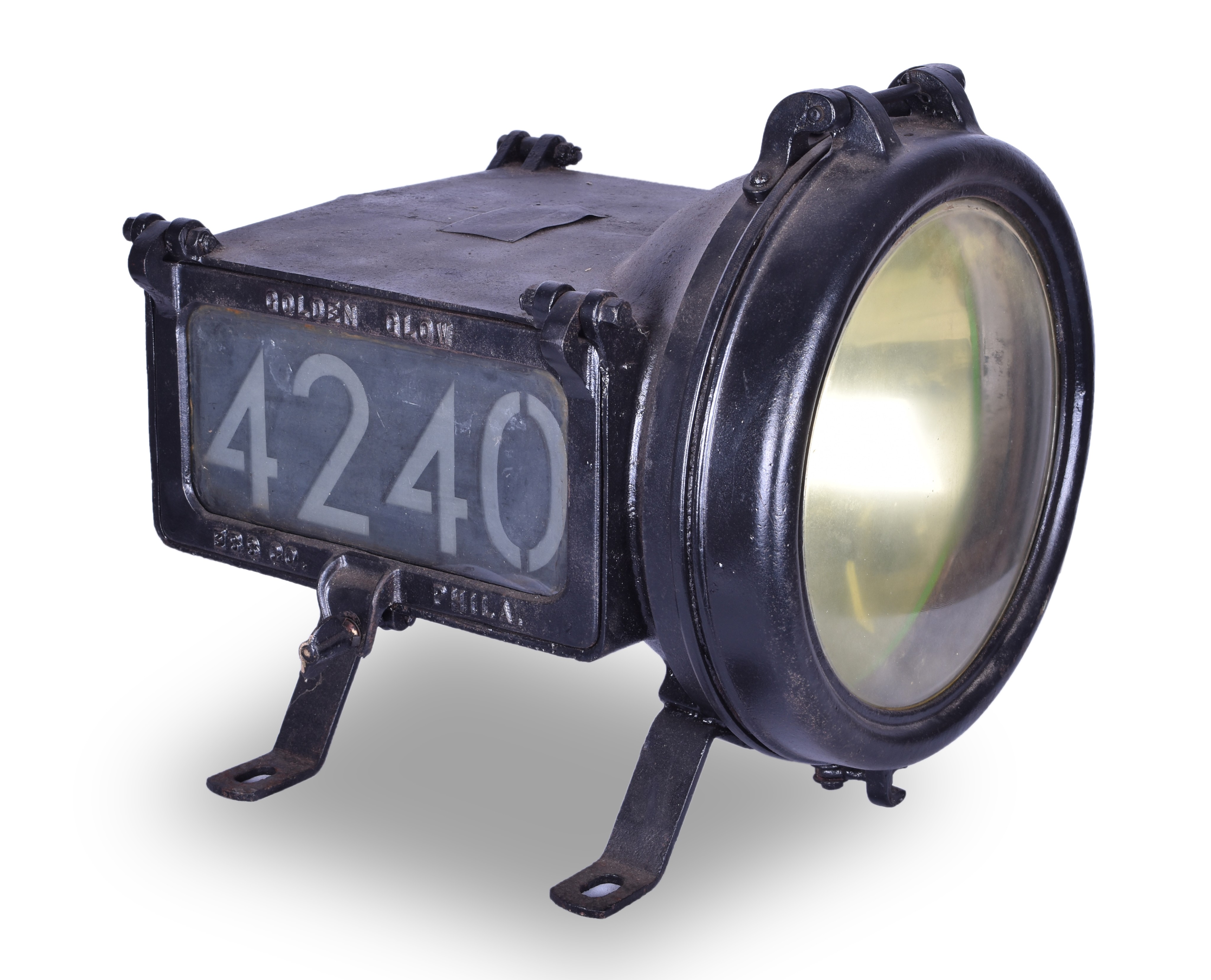 309 - Golden Glow New Haven MU Commuter Car Headlight #4240 Type FC 128S thumbnail