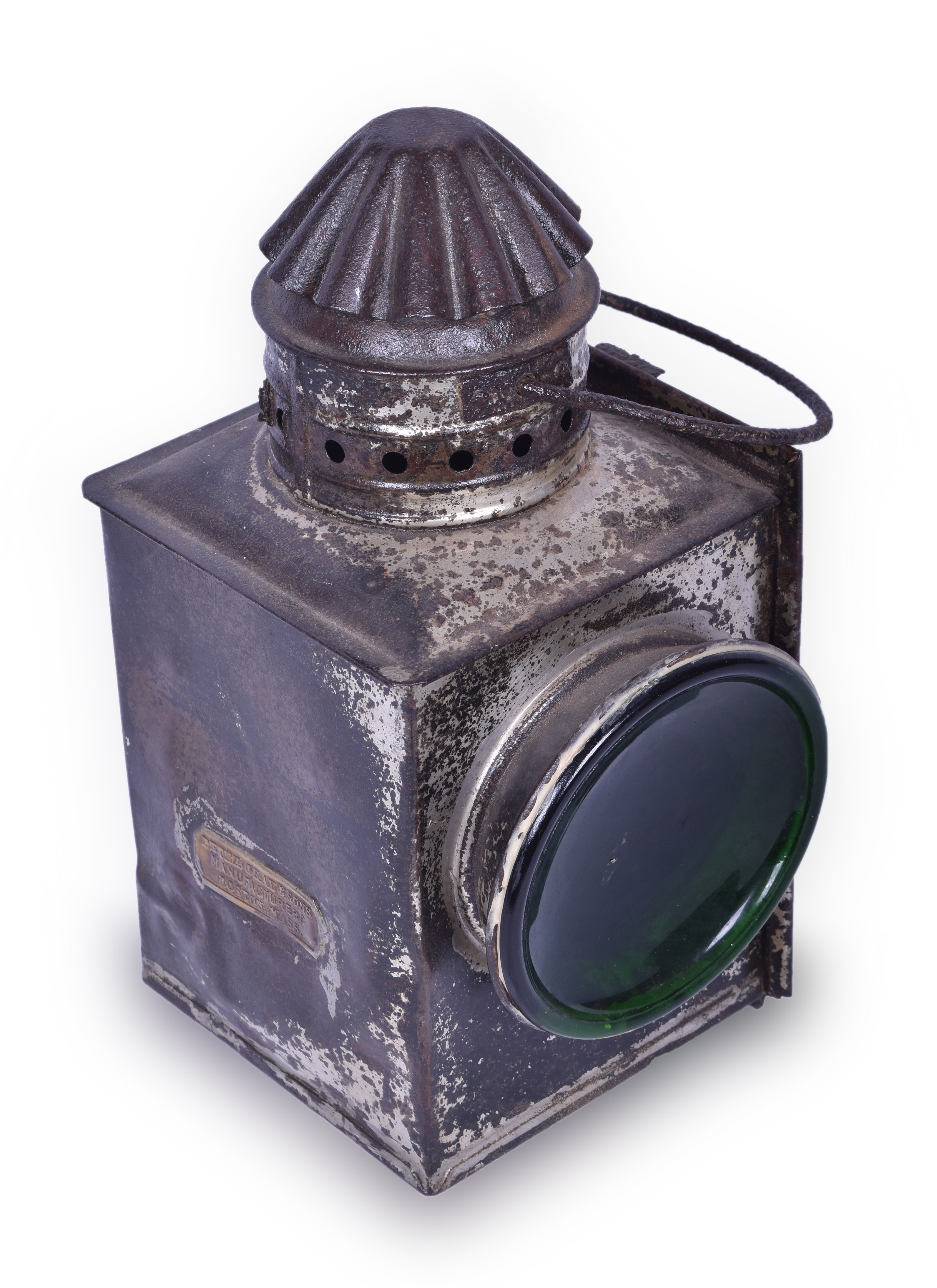 360 - Peter Gray No. 1 New York, New Haven, & Hartford Railroad Semaphore Lamp thumbnail