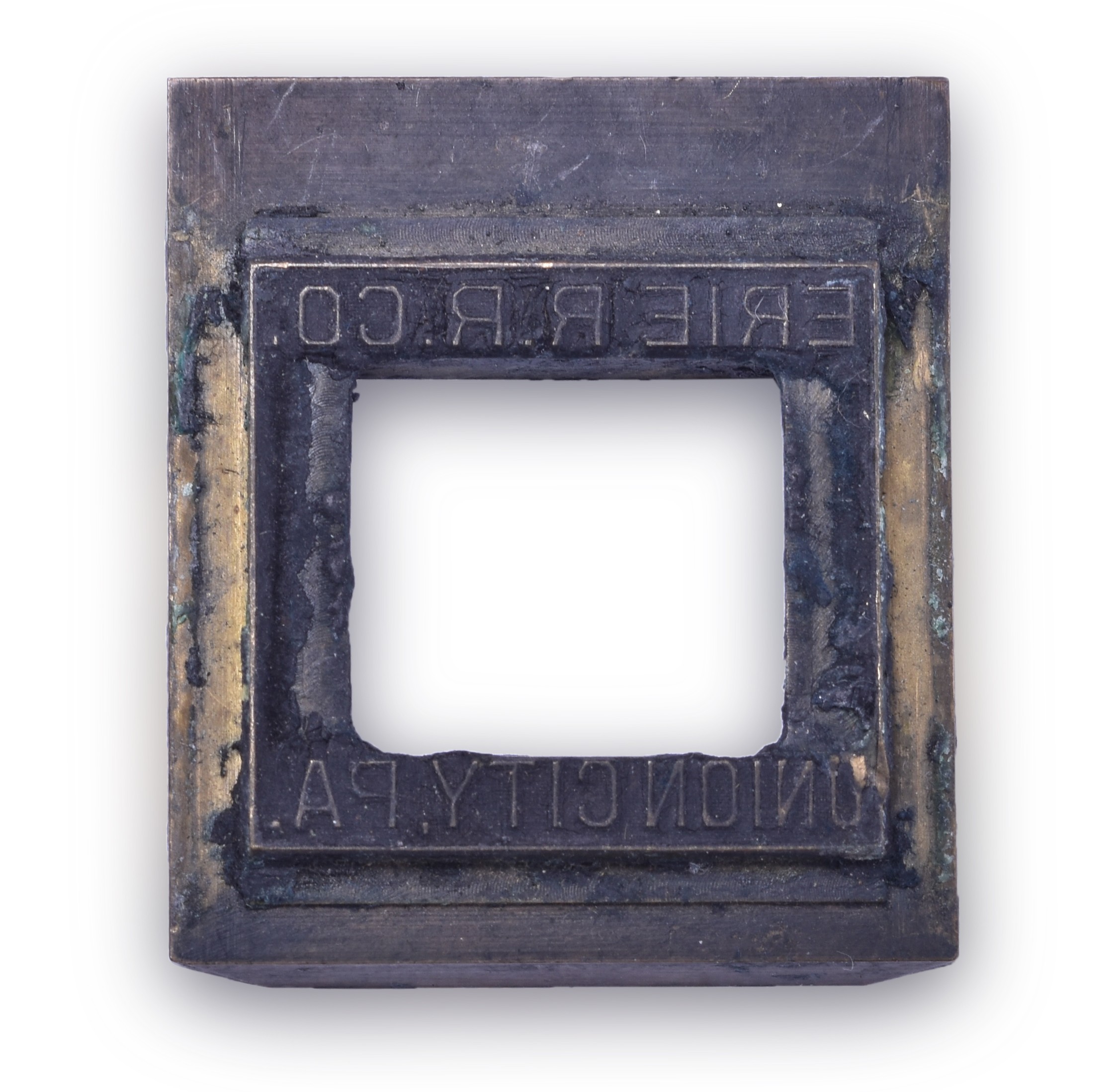 363 - Erie Railroad Union City PA Ticket Dater Die thumbnail