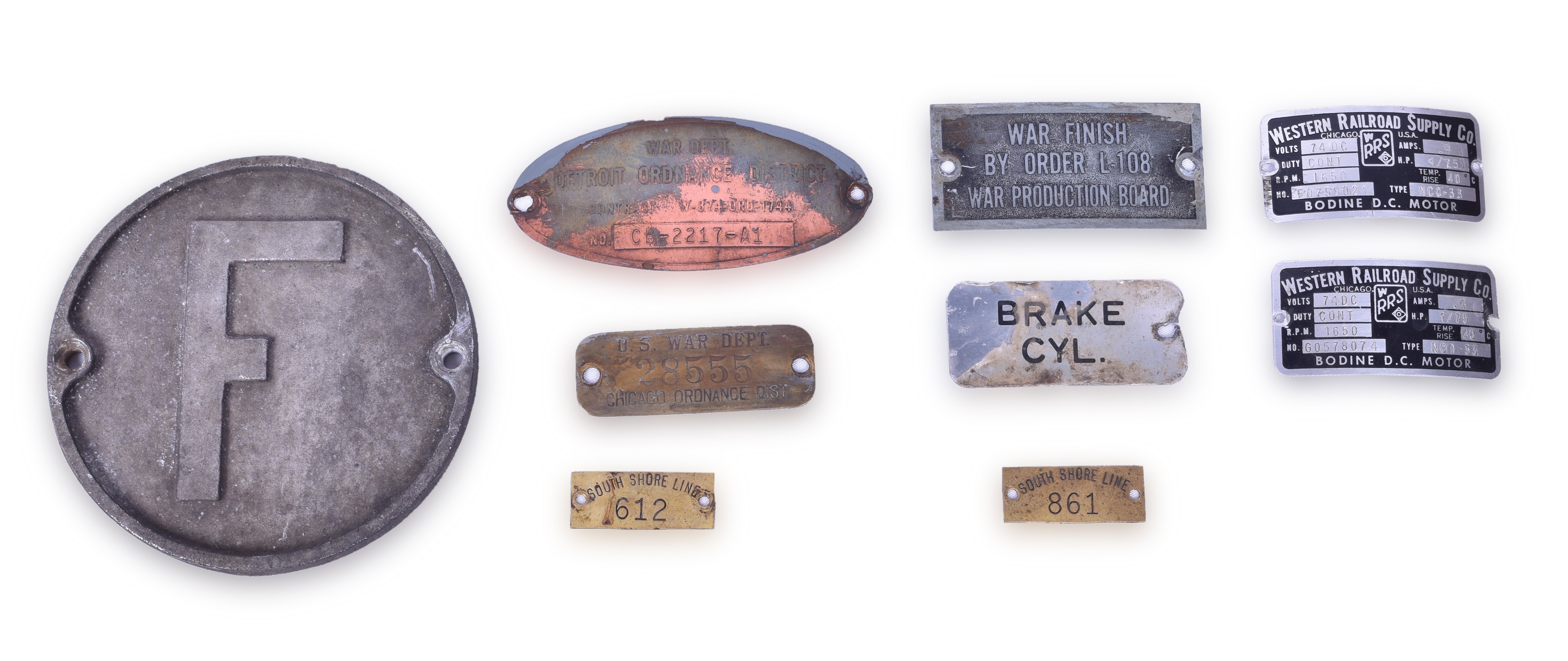 391 - Railroad Locomotive Aluminum 