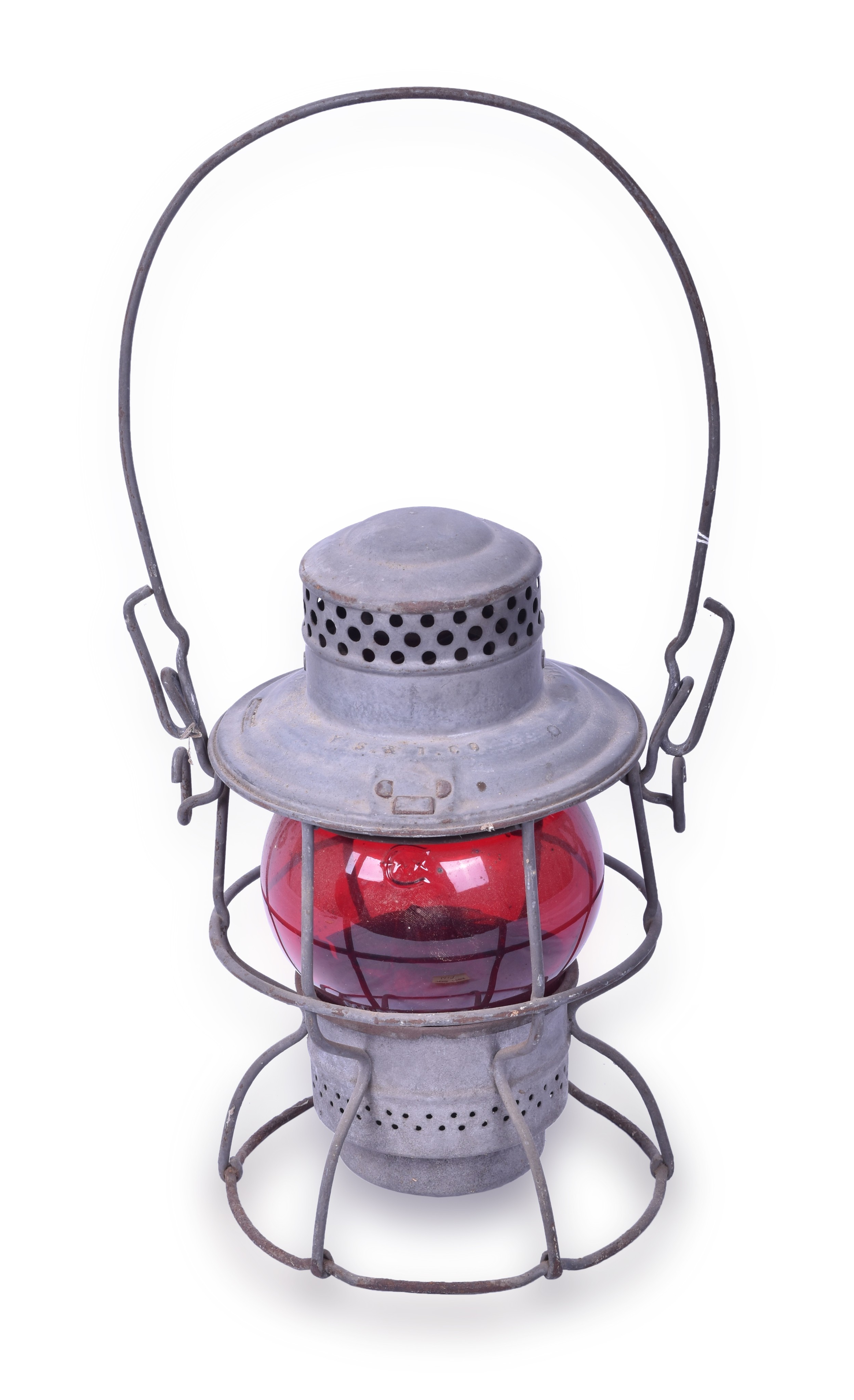 419 - Adams & Westlake 1-43 Kero Youngstown Sheet & Tube Red Globe Lantern thumbnail