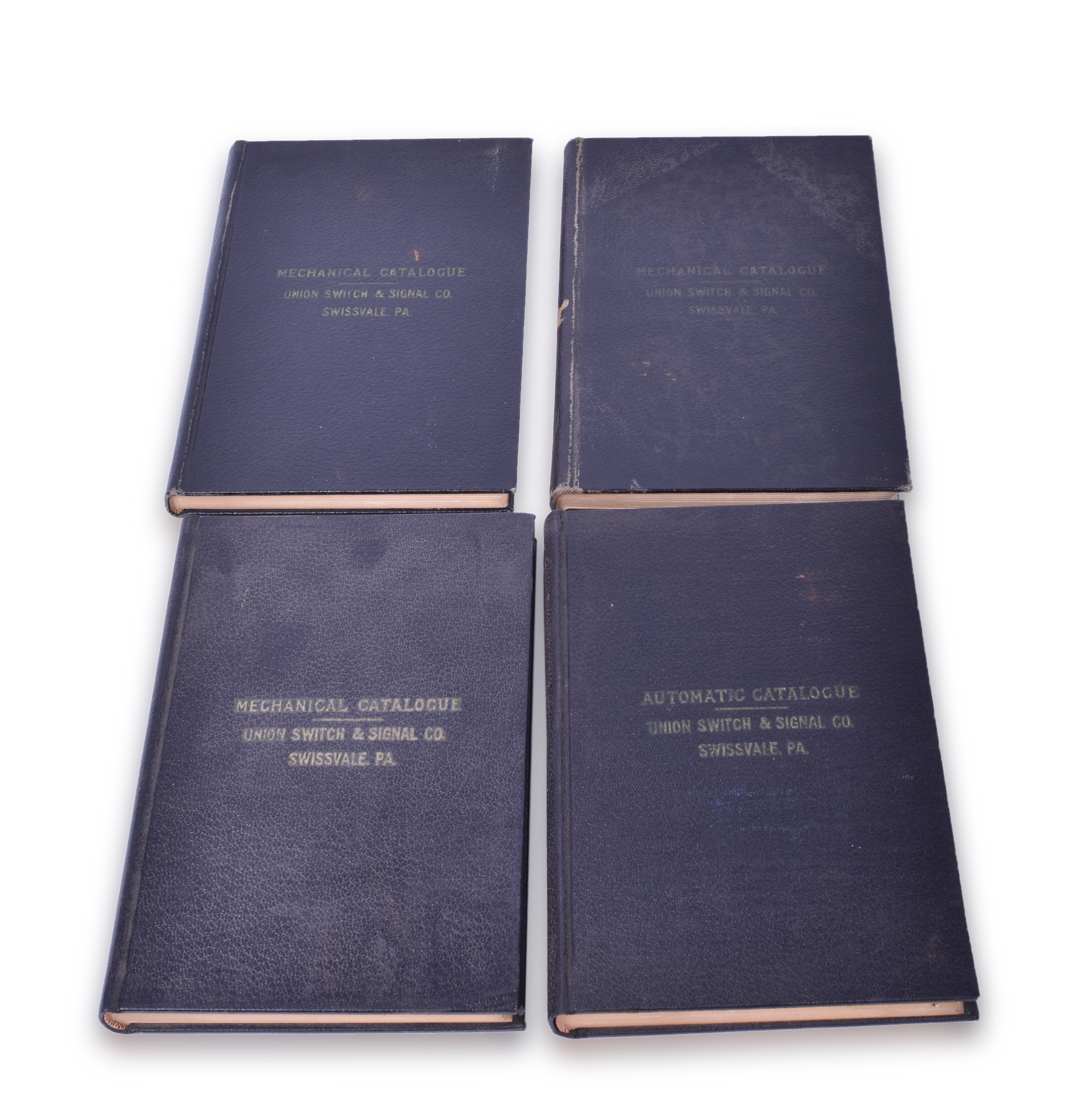 424 - Group of four Union Switch and Signal Automatic and Mechanical 1929 Catalogue Reprints - Sections B,C,C and H thumbnail