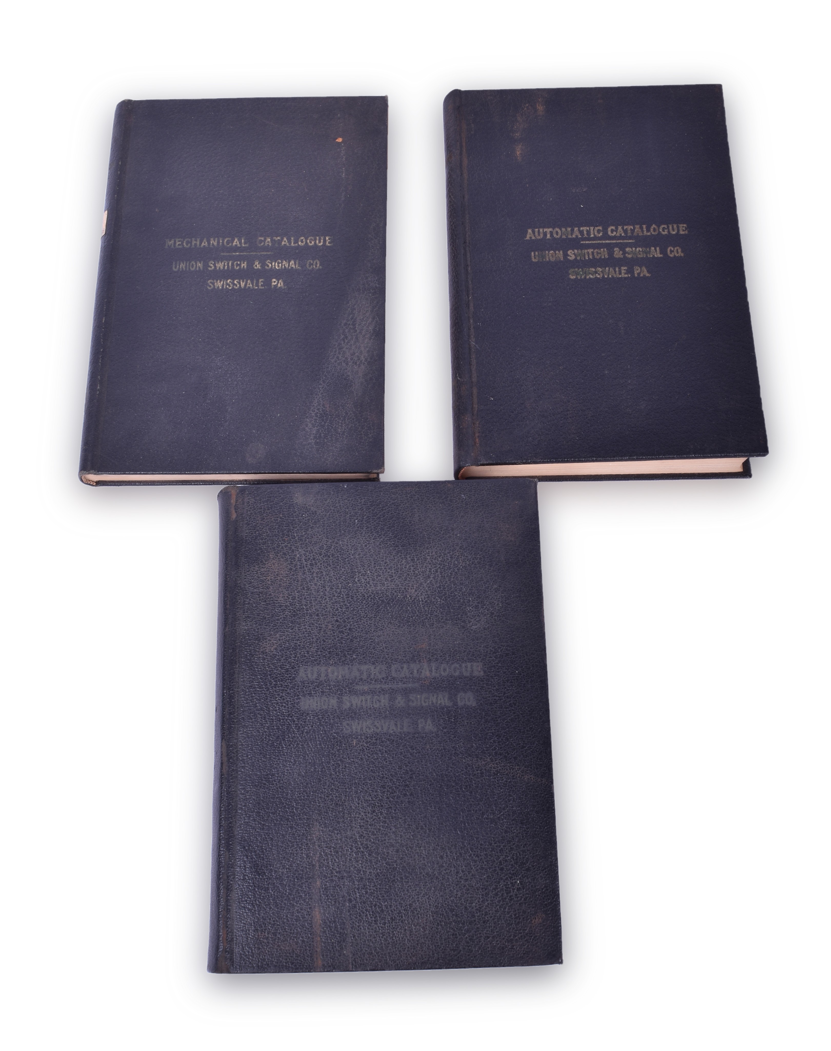 436 - Group of four Union Switch and Signal Automatic and Mechanical 1929 Catalogue Reprints - Sections C, H, and G thumbnail