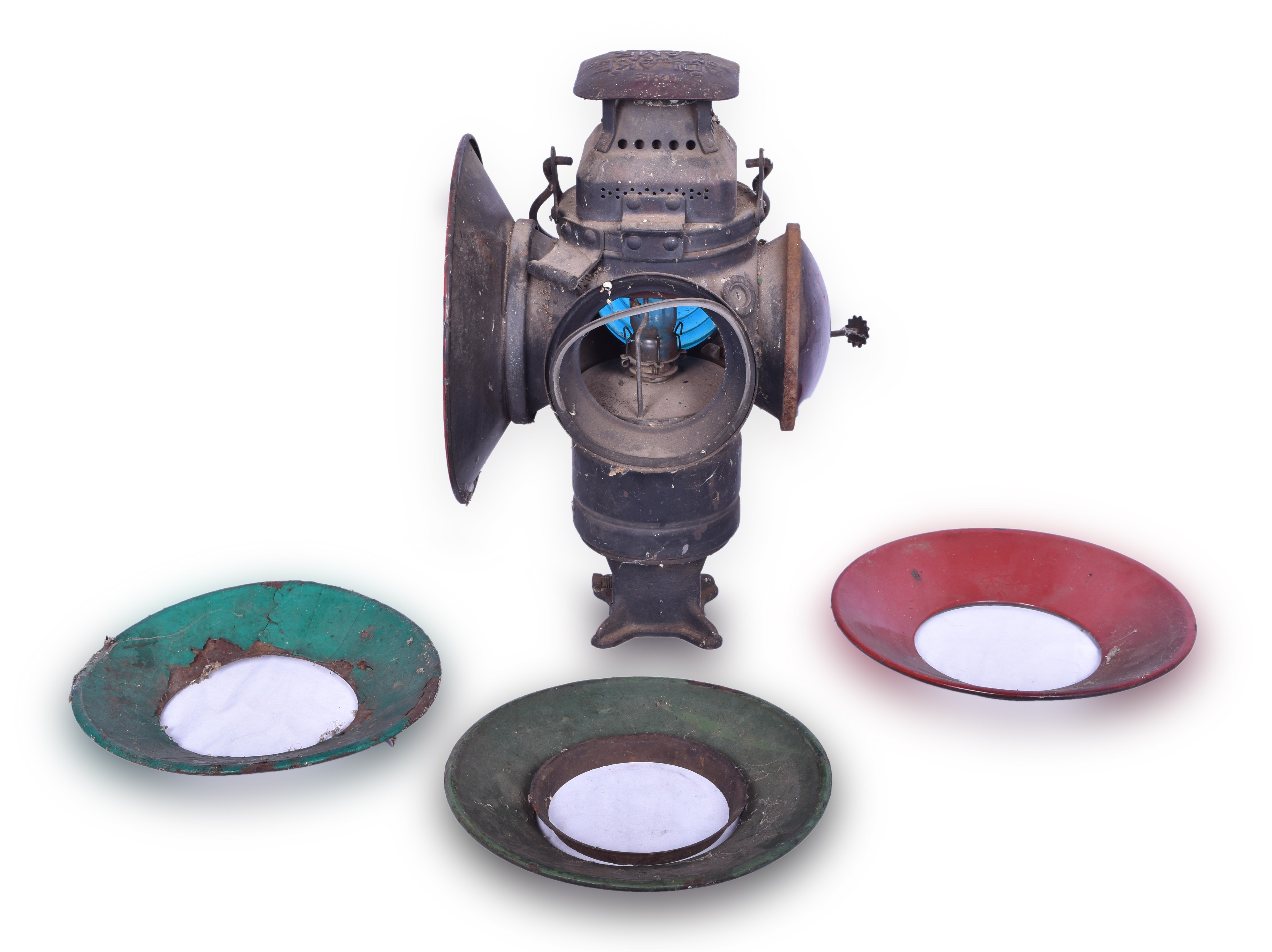 451 - Adlake Switch Lamp w/ Day Targets - For Parts or Restoration thumbnail