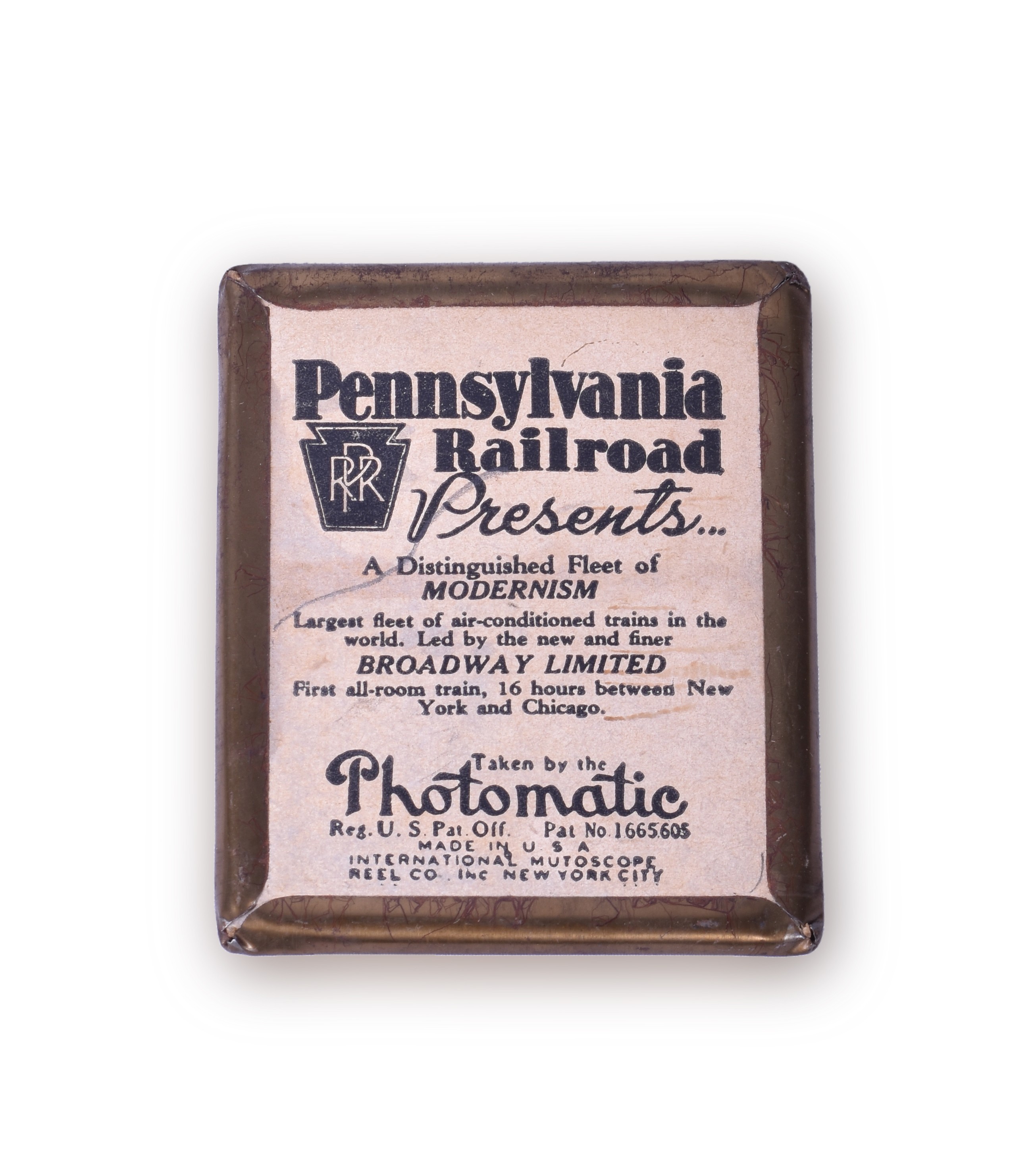 463 - Pennsylvania Railroad Broadway Limited Photomatic Framed Photograph thumbnail