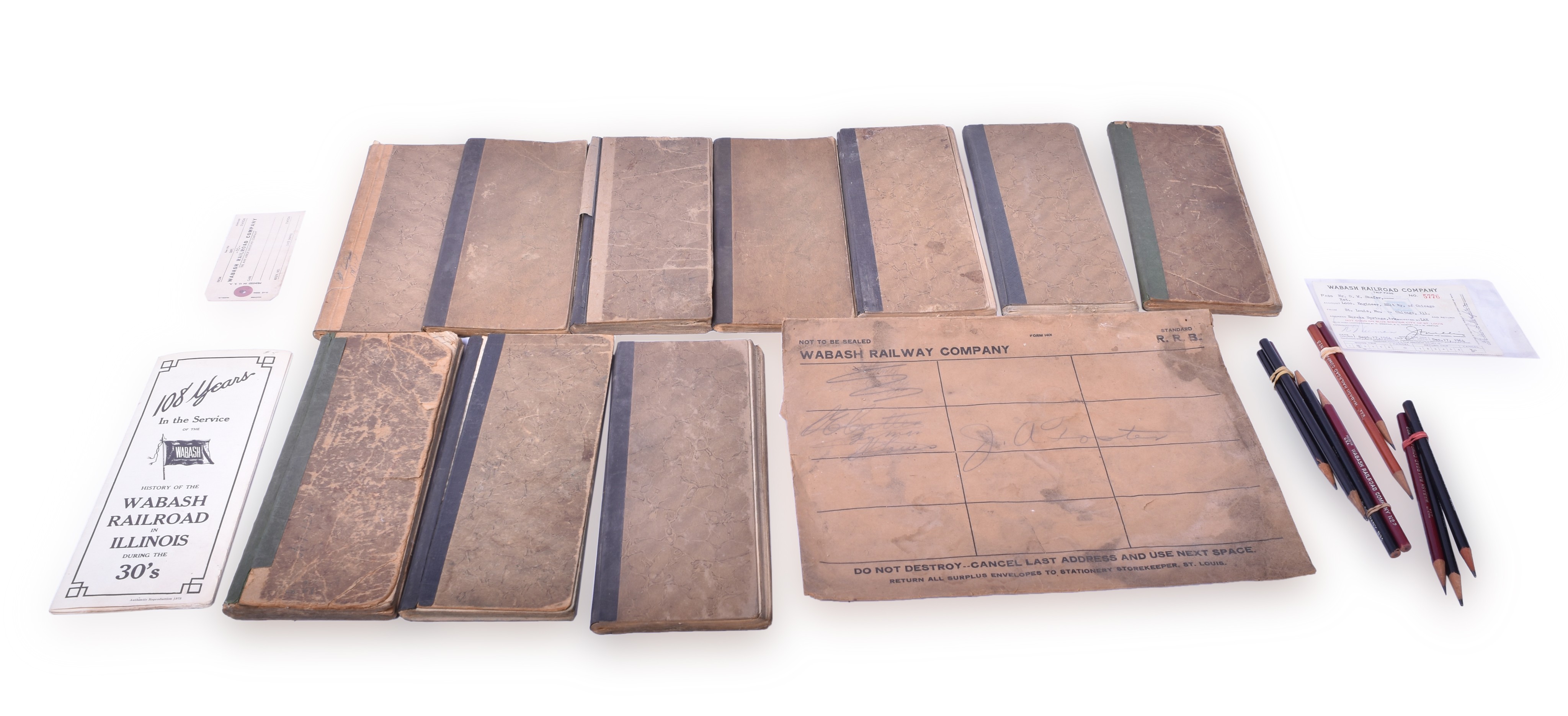 475 - Group of Six Auto-Train Corporation Rubber Stamps thumbnail