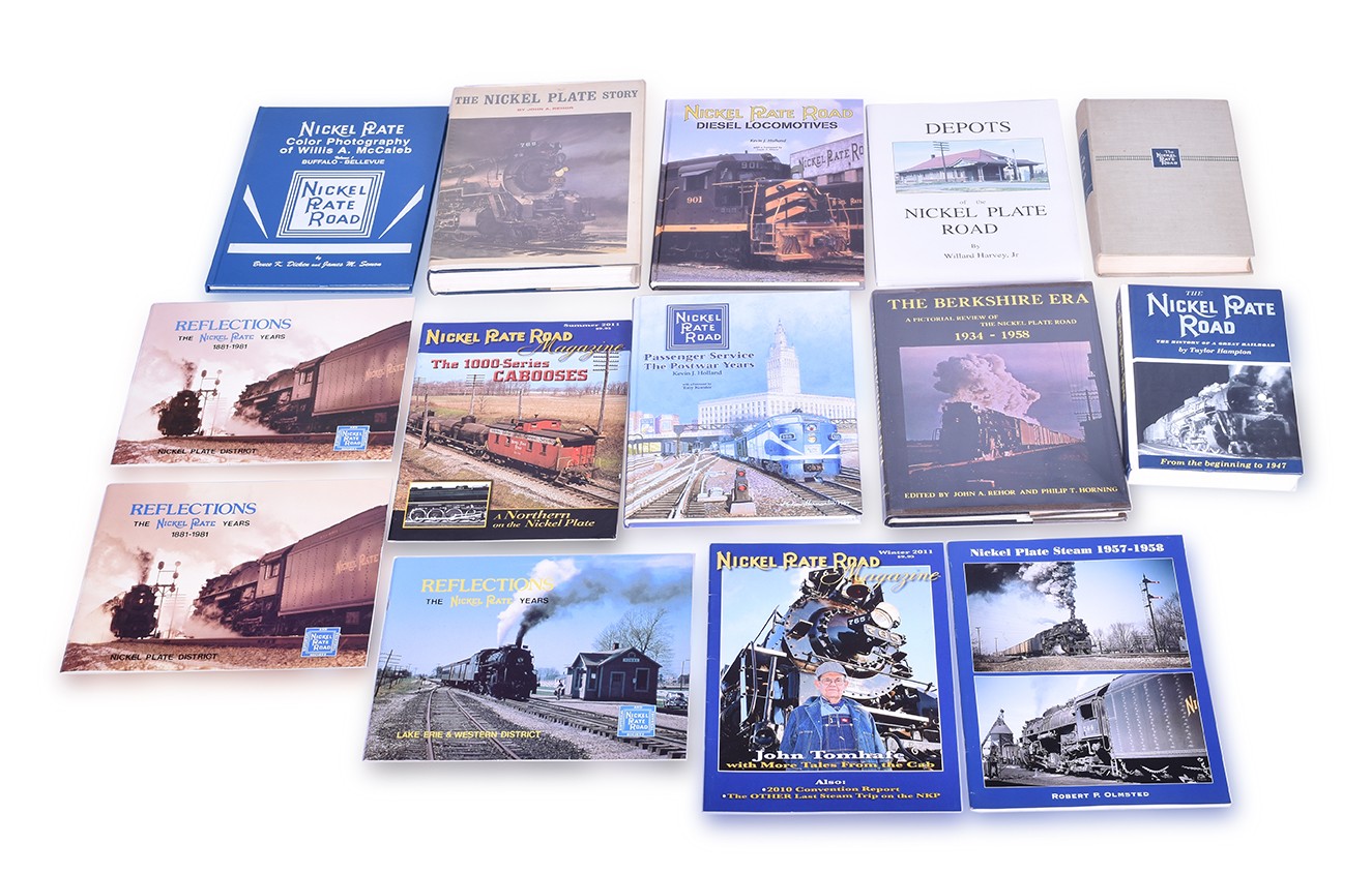 492 - Fourteen Books About the Nickel Plate Railroad - Rehor, Holland, Dicken, etc. thumbnail