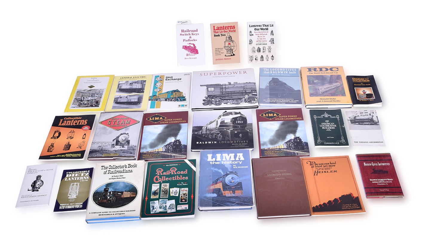 501 - Thirteen Railroad Locomotive Builder Books - Lima, RDC, Budd, General Electric, etc thumbnail