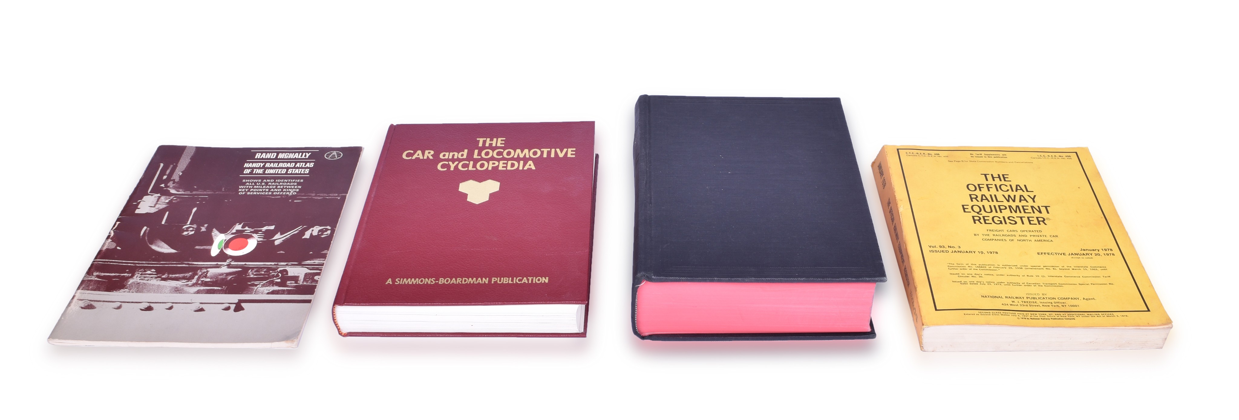 511 - Four Railroad Books- 1940 Car Builders Cyclopedia, 1984 Car and Locomotive Cyclopedia, etc. thumbnail