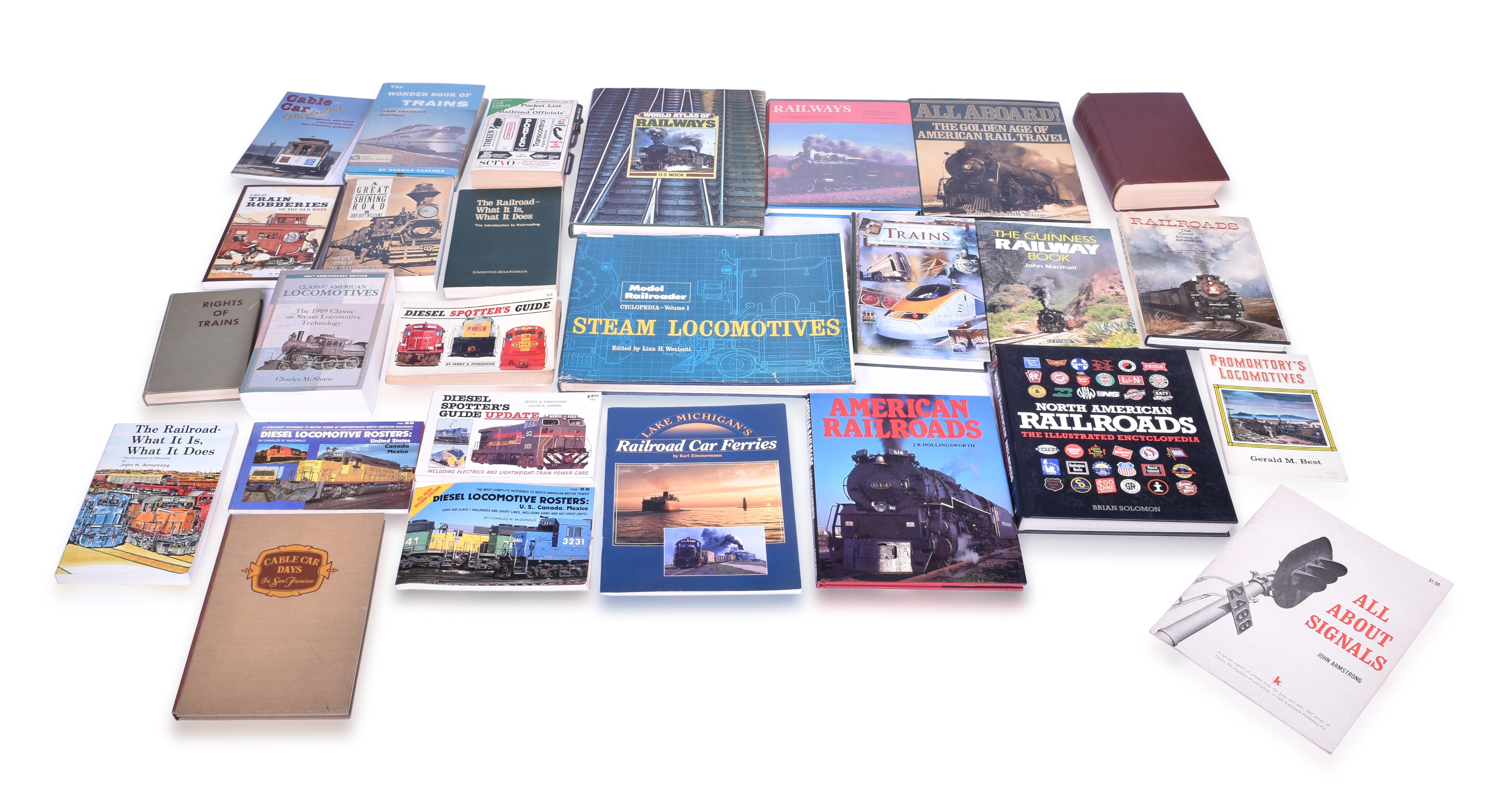 512 - Twenty Seven General Railroading Books thumbnail