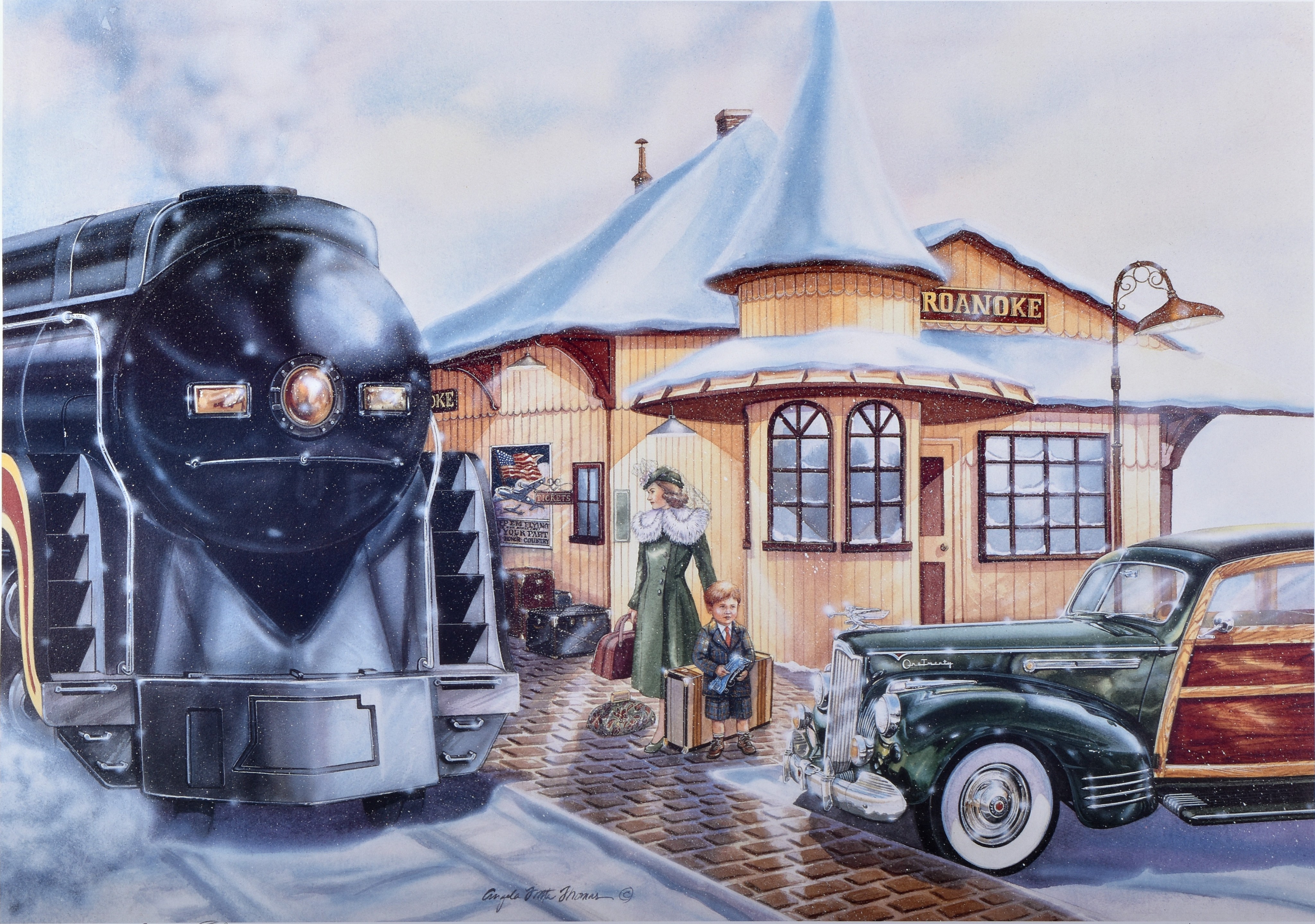 801 - Winter Vacation - Print #1 of 900 thumbnail