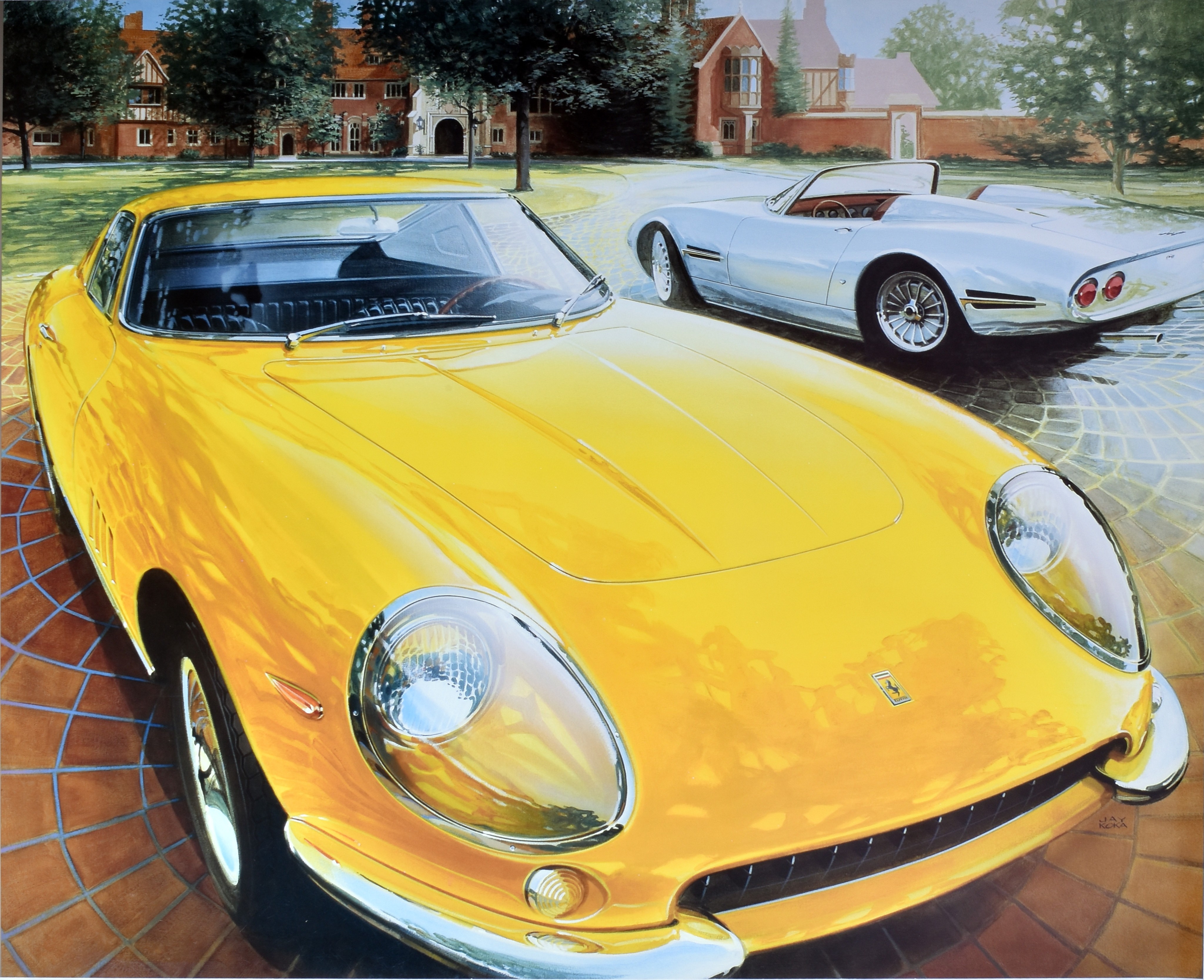 804 - 2004 Meadow Brook Concorsa d' Italia Ferrari Event Poster thumbnail