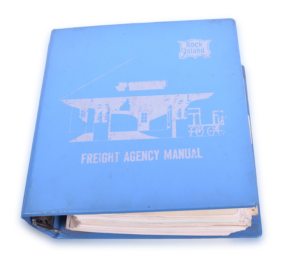 12 - Rock Island Railroad Freight Agency Manual thumbnail