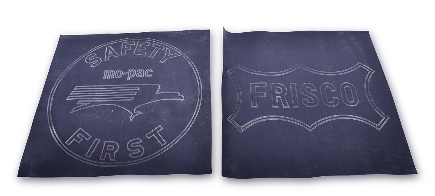 13 - Frisco and Missouri Pacific Stamped 