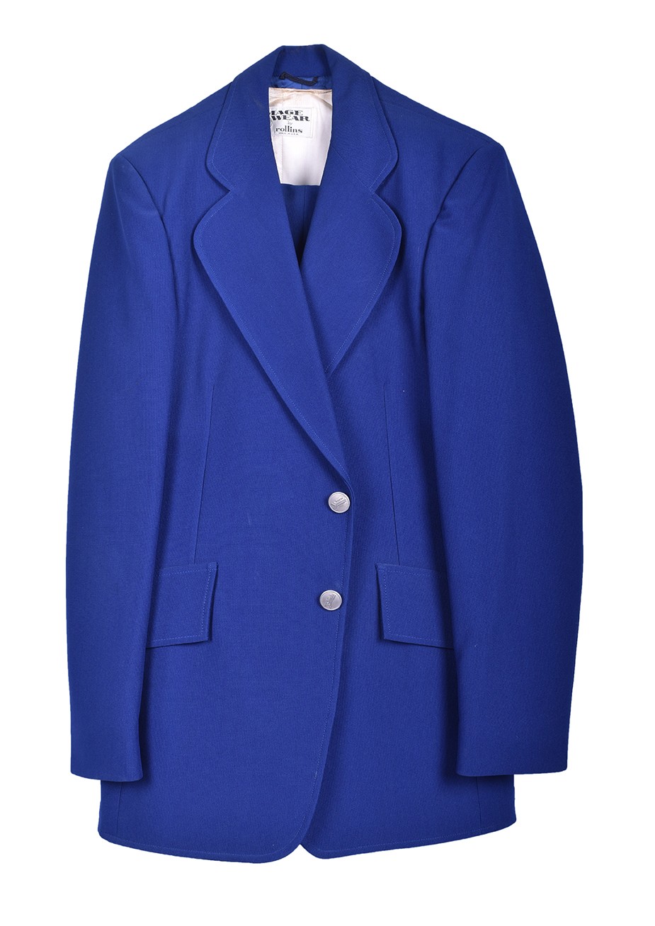 20 - Amtrak Navy Blue Conductors Uniform - Coat, Vest, and Pants w/ Amtrak Buttons thumbnail