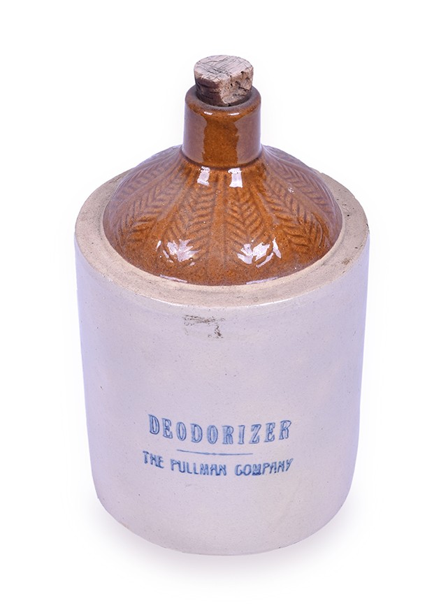 49 - Pullman Company Deodorizer Crock thumbnail