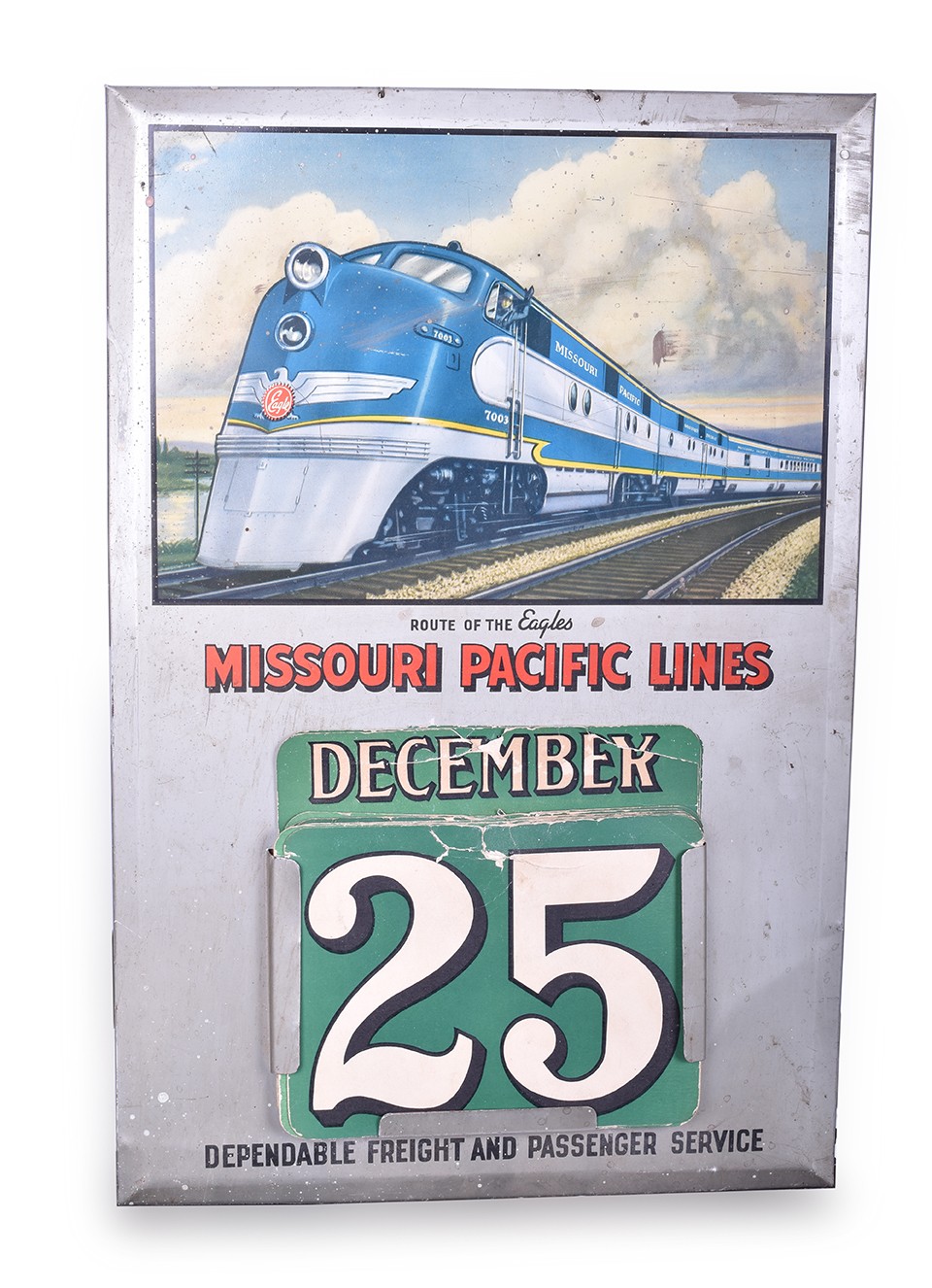 63 - Missouri Pacific Railroad - Permanent Sign & Display Co. Calendar thumbnail