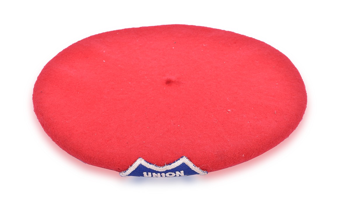 75 - Union Pacific Wool Red Cap Beret thumbnail