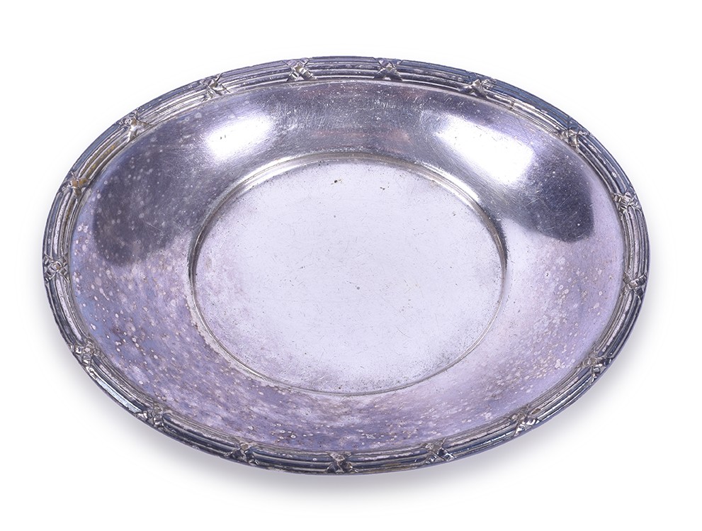 114 - Pullman Company / International Silver Co. 10 Oz. Silver Soldered 6 3/4