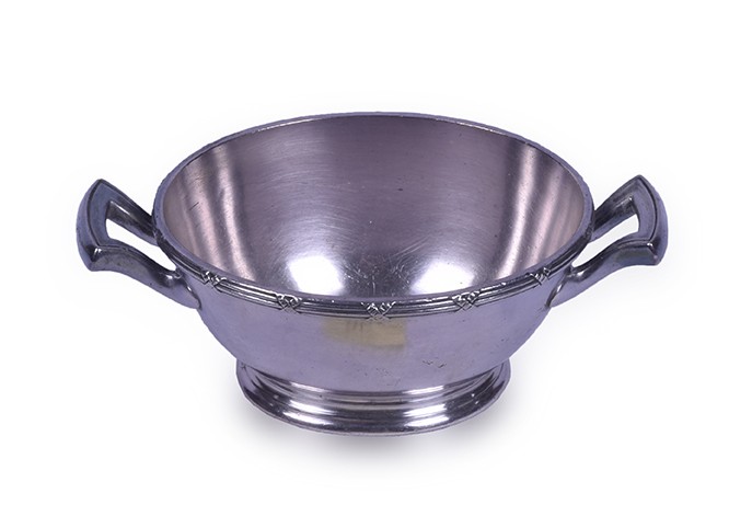 116 - The Pullman Company / International Silver Co. Silver Soldered Oval Serving Bowl thumbnail