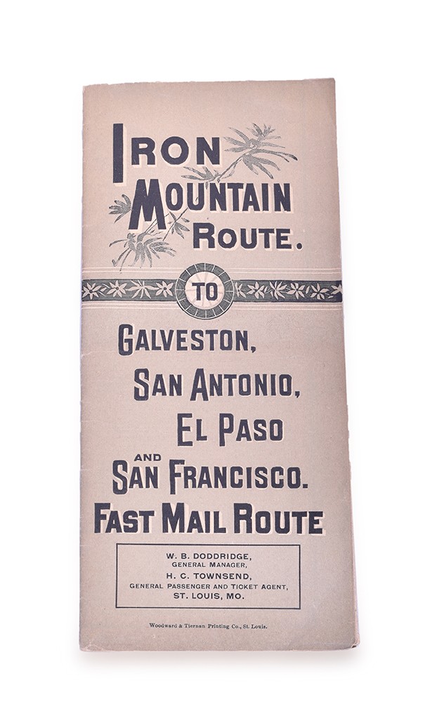 245 - Iron Mountain Route Railroad December 1893 Railroad Timetable thumbnail