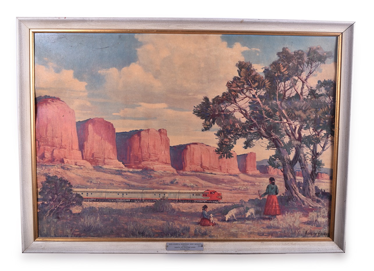 325 - Adolph Heinze Santa Fe Railroad 