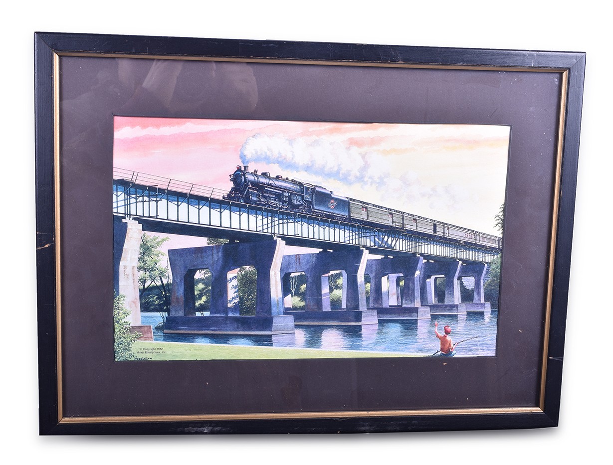 333 - Howard Fogg Monon, The Rock, and Chicago and Northwestern Framed Prints thumbnail