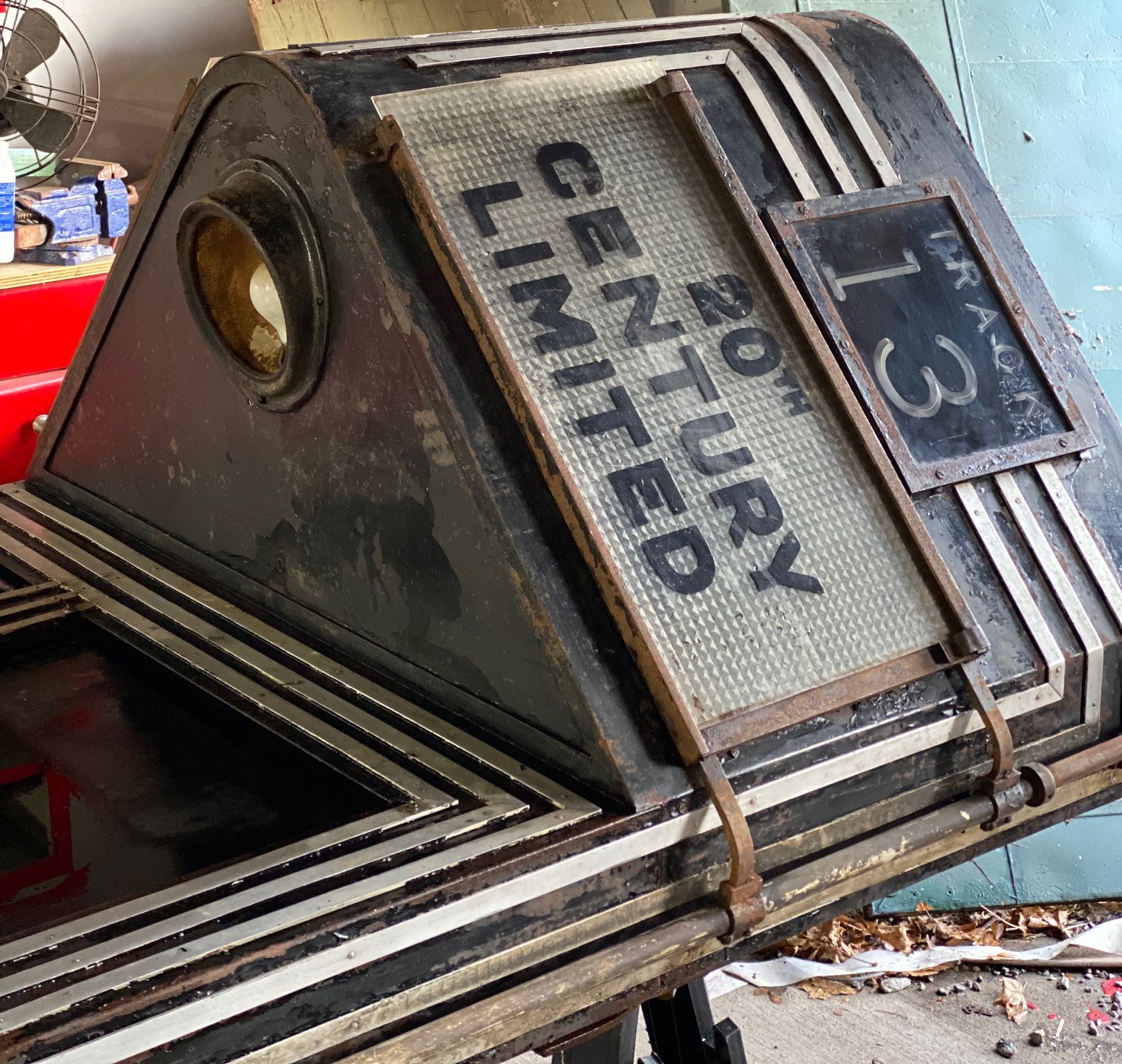 341A - Incredible New York Central Railroad Train / Indicator From Chicago LaSalle Street Station thumbnail