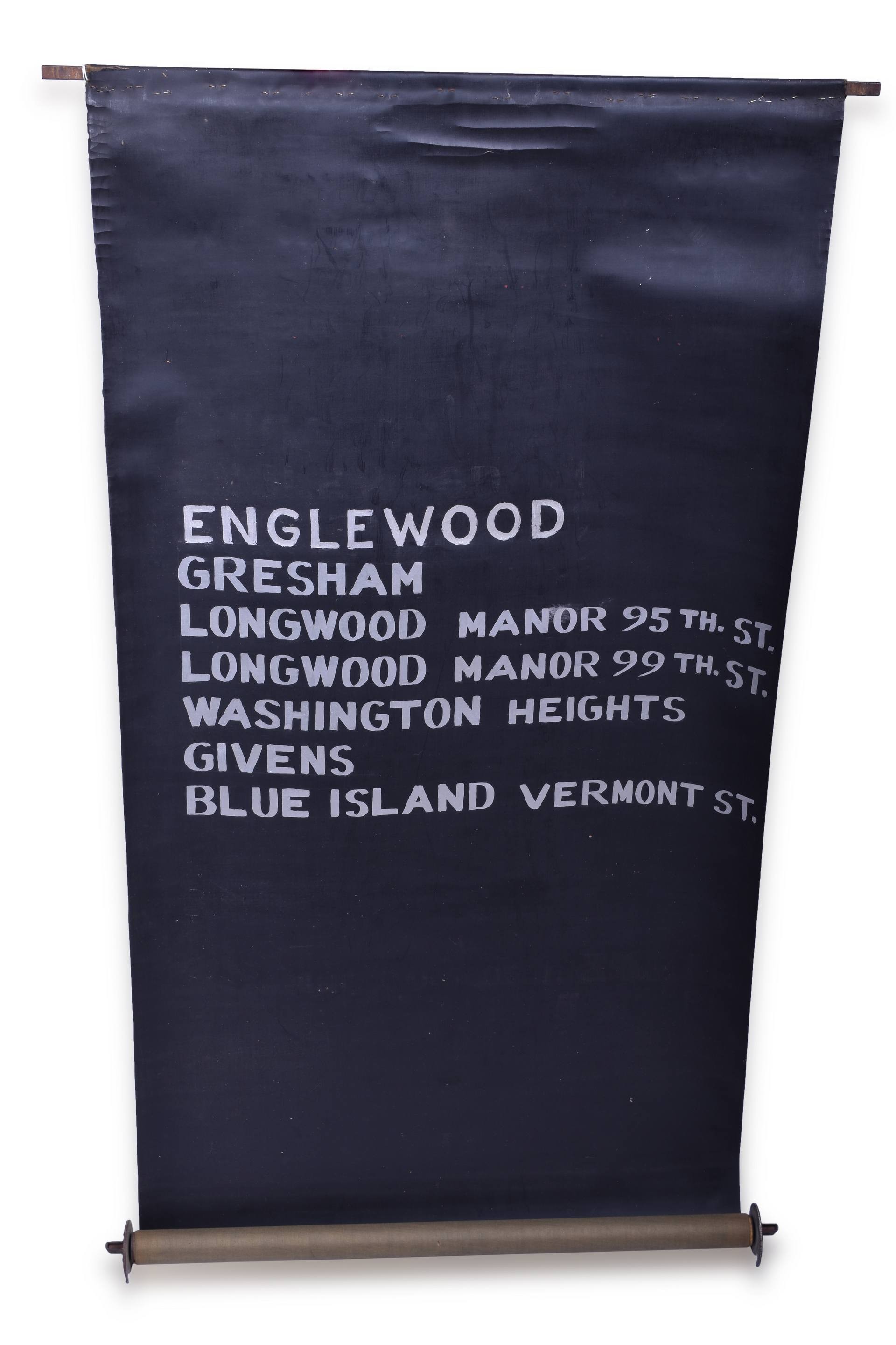 344 - Destination roll from the New York Central Train No. 22 or #305 thumbnail