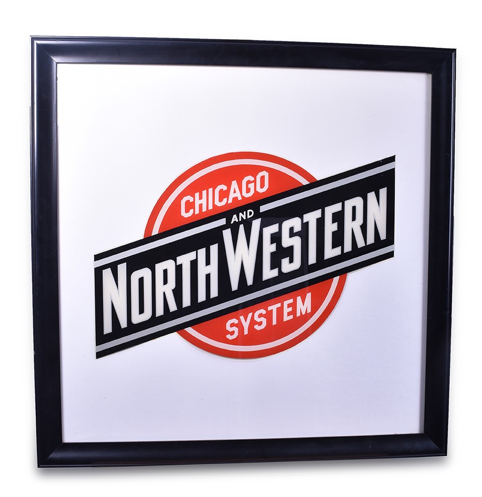 351 - Framed Chicago and Northwestern System Decal thumbnail