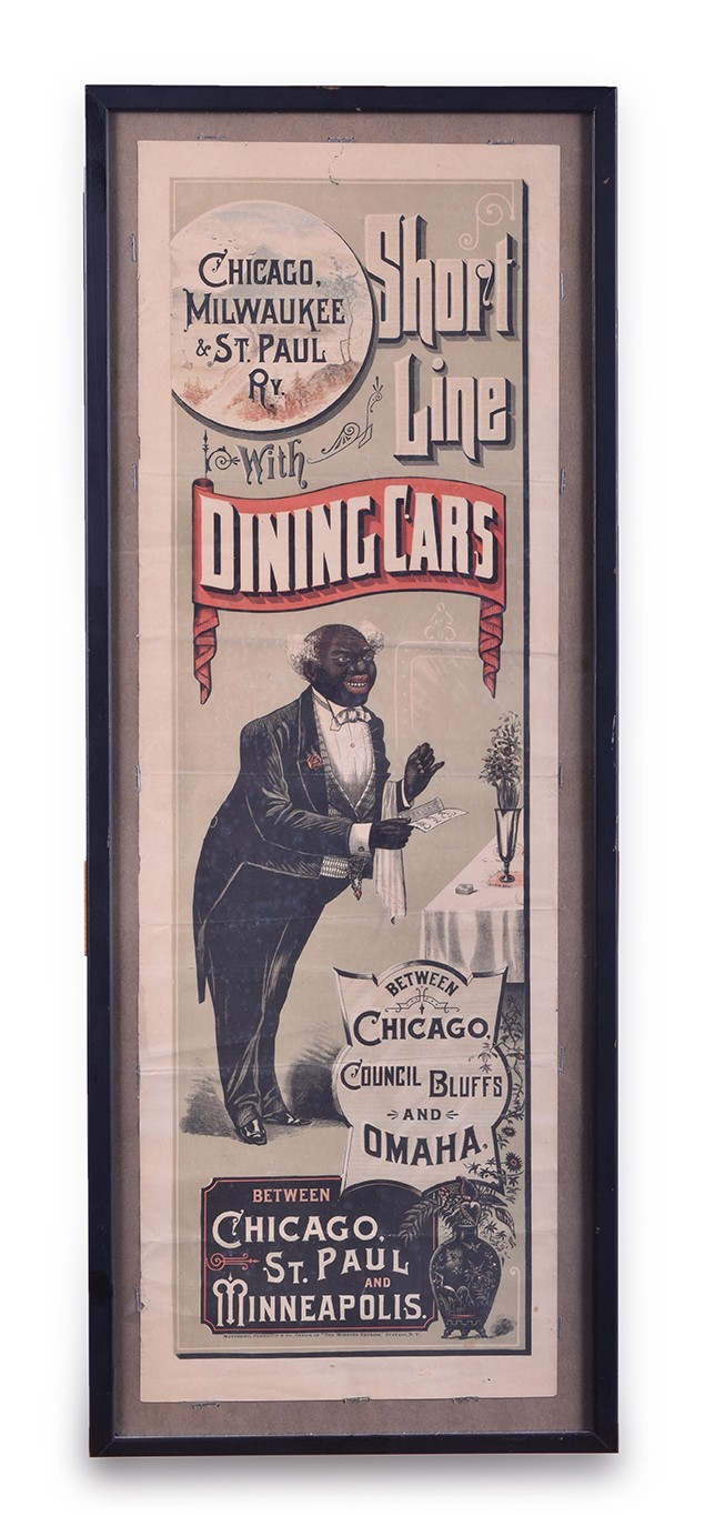 395 - Chicago, Milwaukee & St. Paul Railway Short Line With Dining Cars Advertising Broadsheet thumbnail
