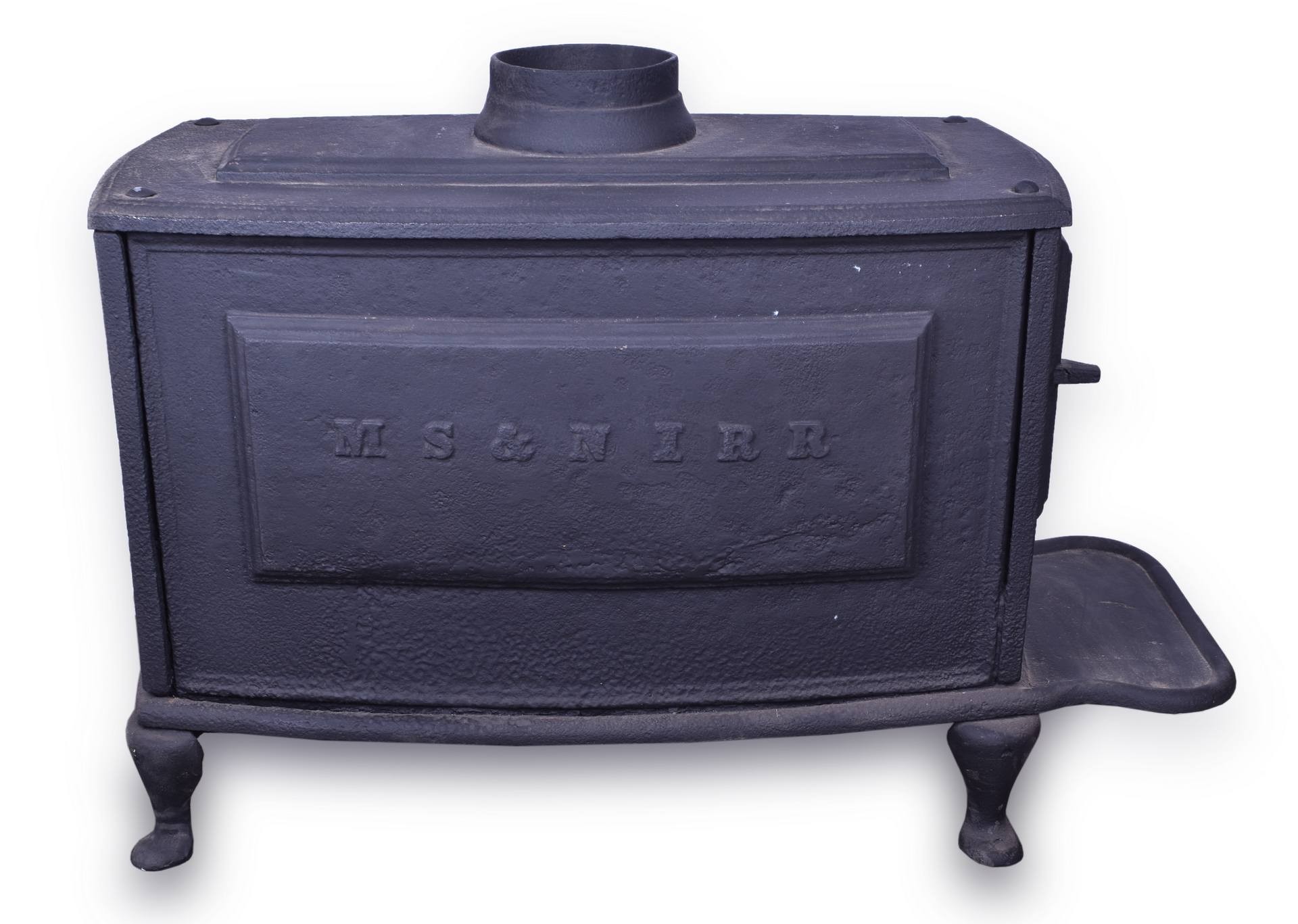 401A - Michigan Southern & Northern Indiana Railroad Cast Iron Stove thumbnail