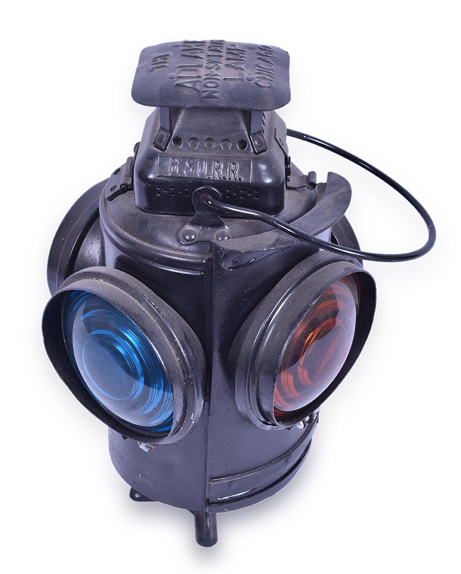 405 - Adlake / Adams & West Lake Baltimore and Ohio Railroad Switch Lamp thumbnail