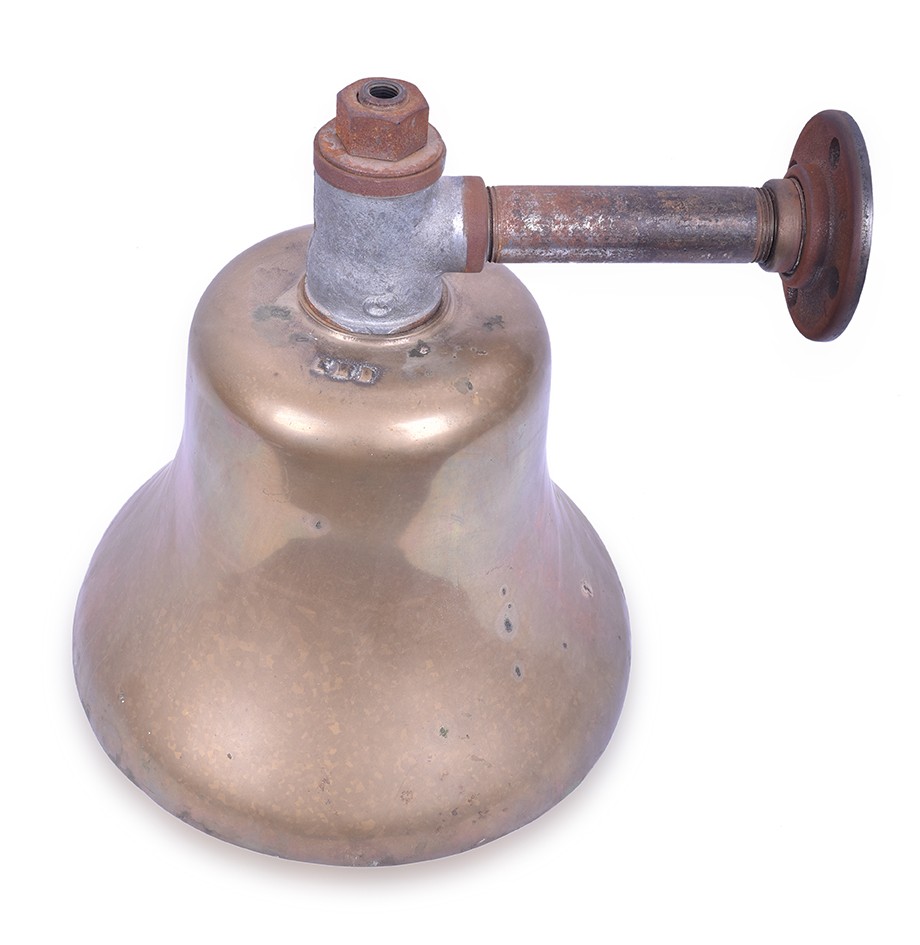 408 - EMD / Electro-Motive Brass Diesel Locomotive Bell thumbnail