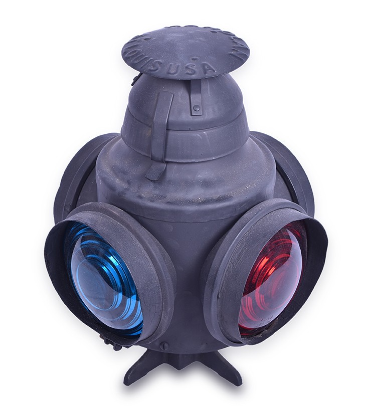 409 - Restored Handlan No. 100 Railroad Switch Lamp thumbnail