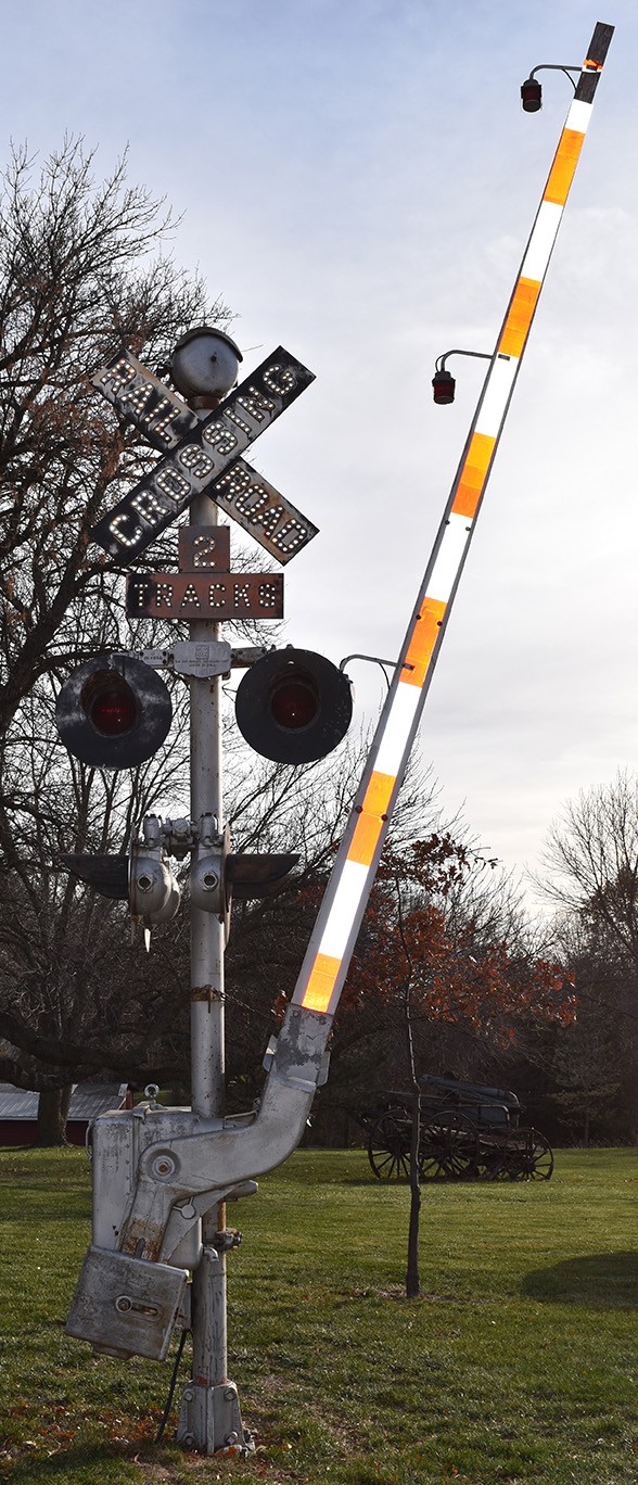 438 - Western Railroad Supply Railroad Crossing Gate - #1 thumbnail
