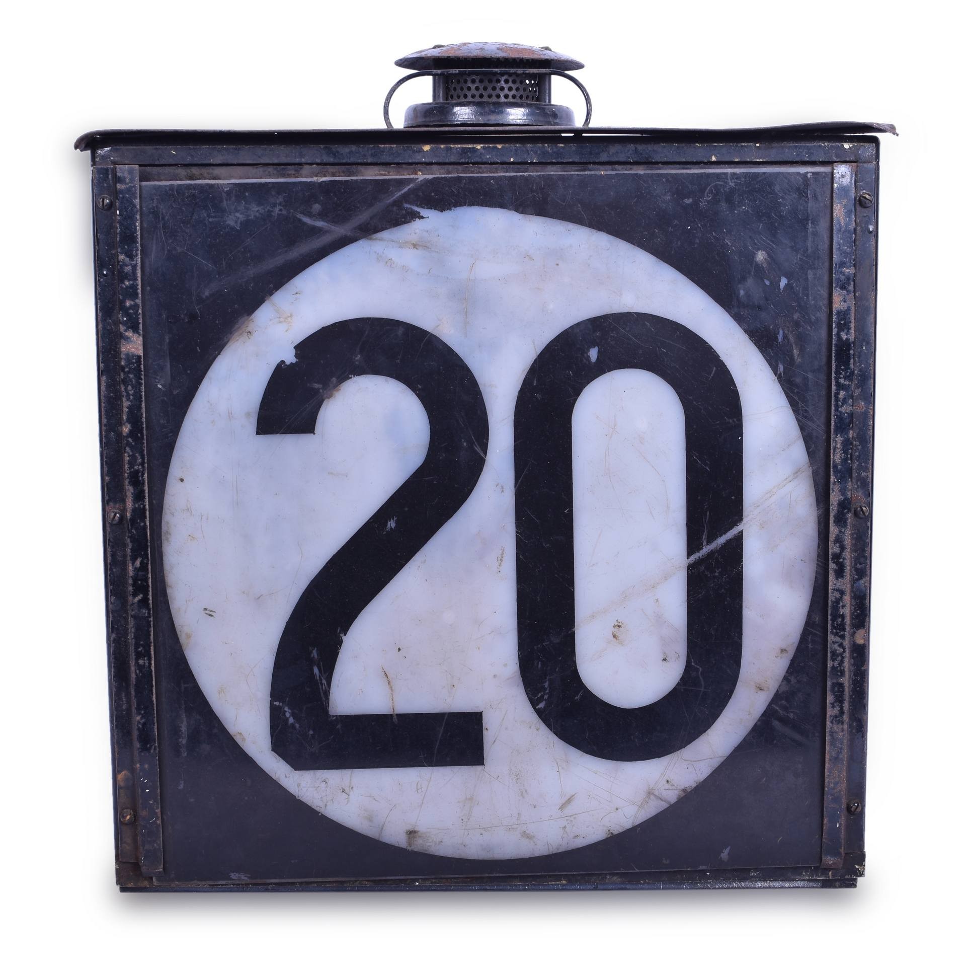 447 - Adams & Westlake Speed Restriction Lamp thumbnail