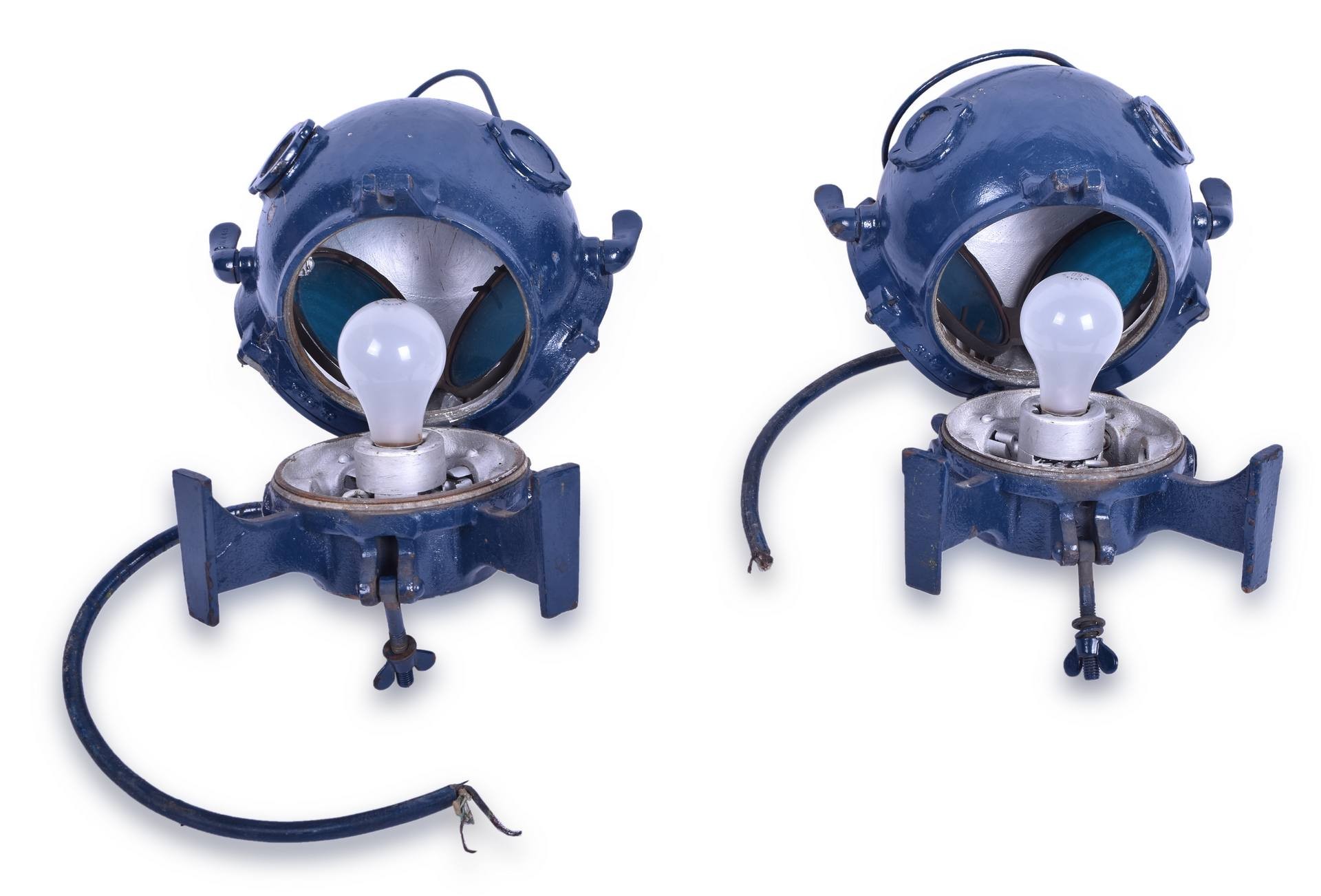 453 - Matched Pair of Pyle National Electric Locomotive Classification Lamps thumbnail