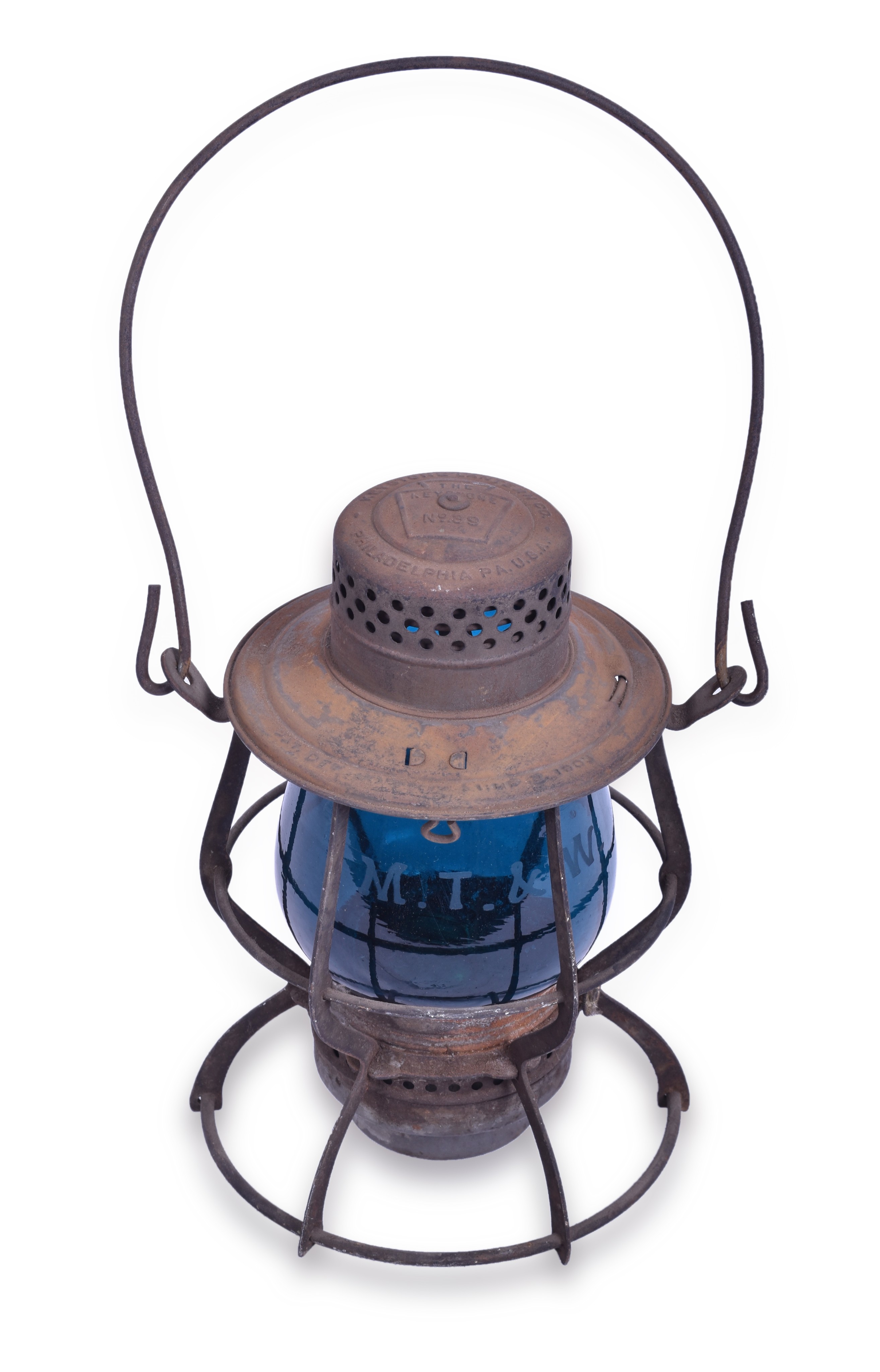 472 - Marinette Tomahawk & Western Railroad Keystone No. 39 Lantern thumbnail