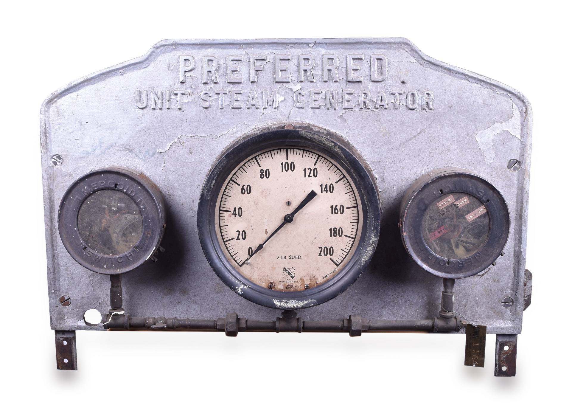 481 - Preferred Unit Steam Generator Gauge Panel thumbnail