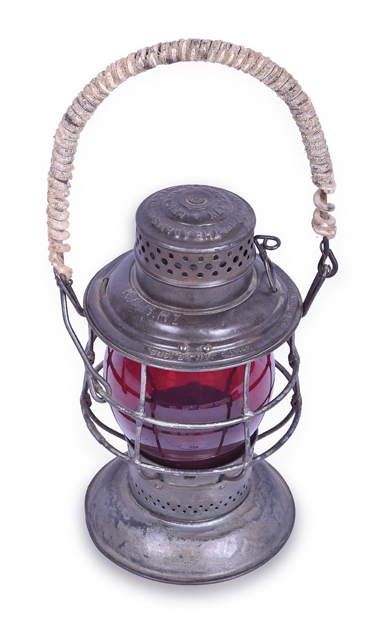 509 - Adams & Westlake Reliable Kansas City Southern Bell Bottom Lantern thumbnail