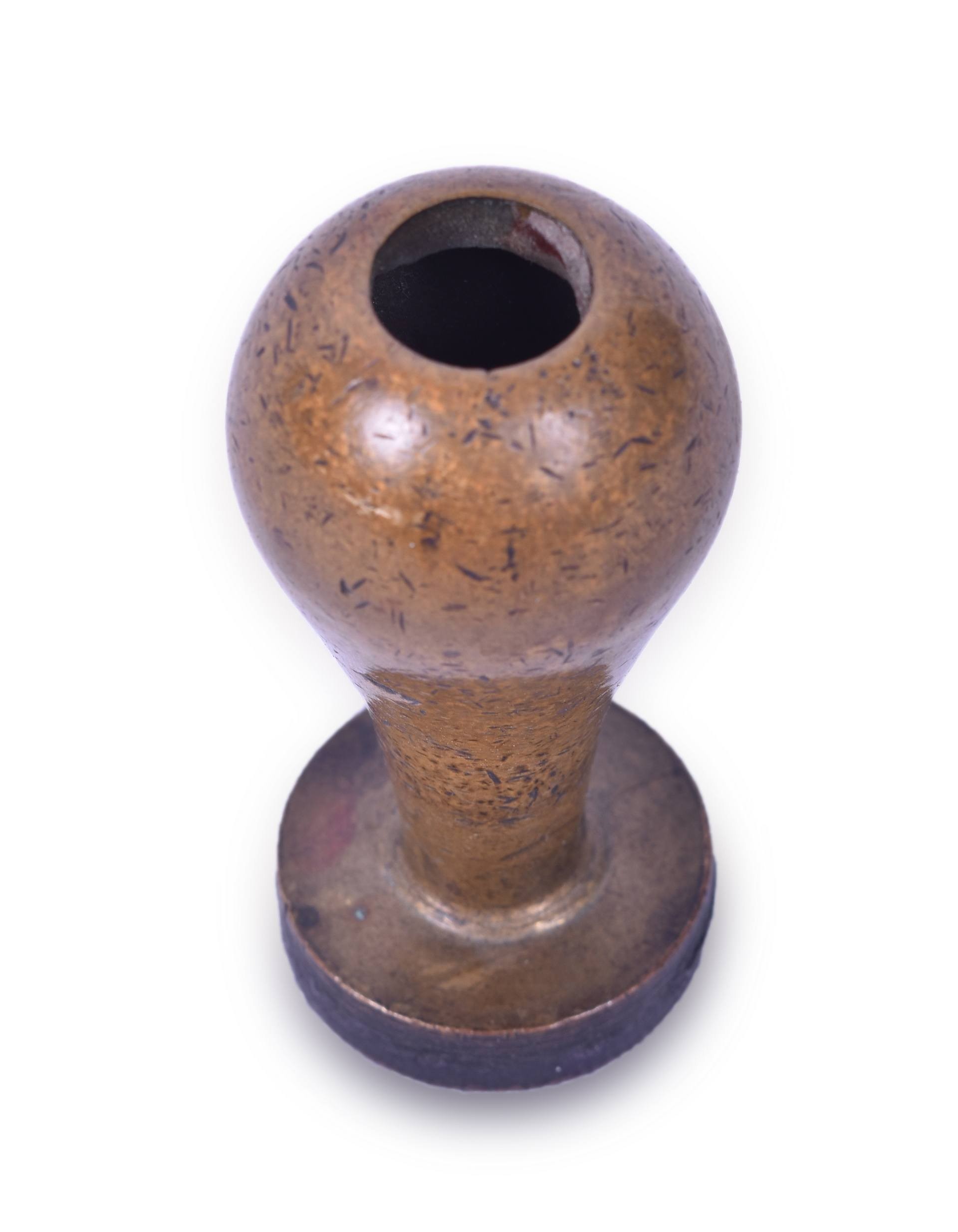 554 - Round Railway Express Agency Sydney, Nebraska Wax Sealer thumbnail