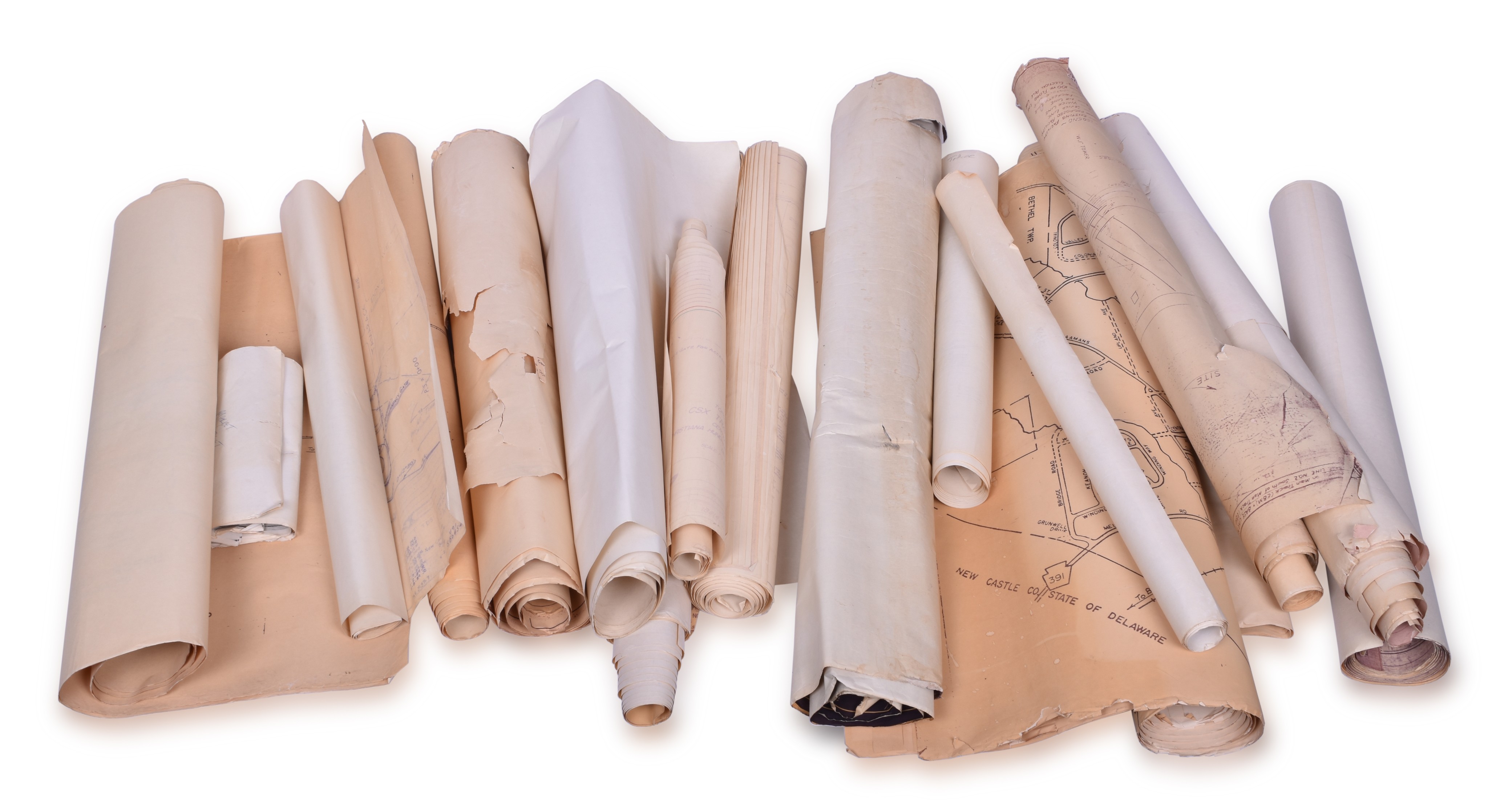 4000 - Lot of CSX Wilsmere Yard Proposed Automotive Distribution Center Track Charts and Data thumbnail