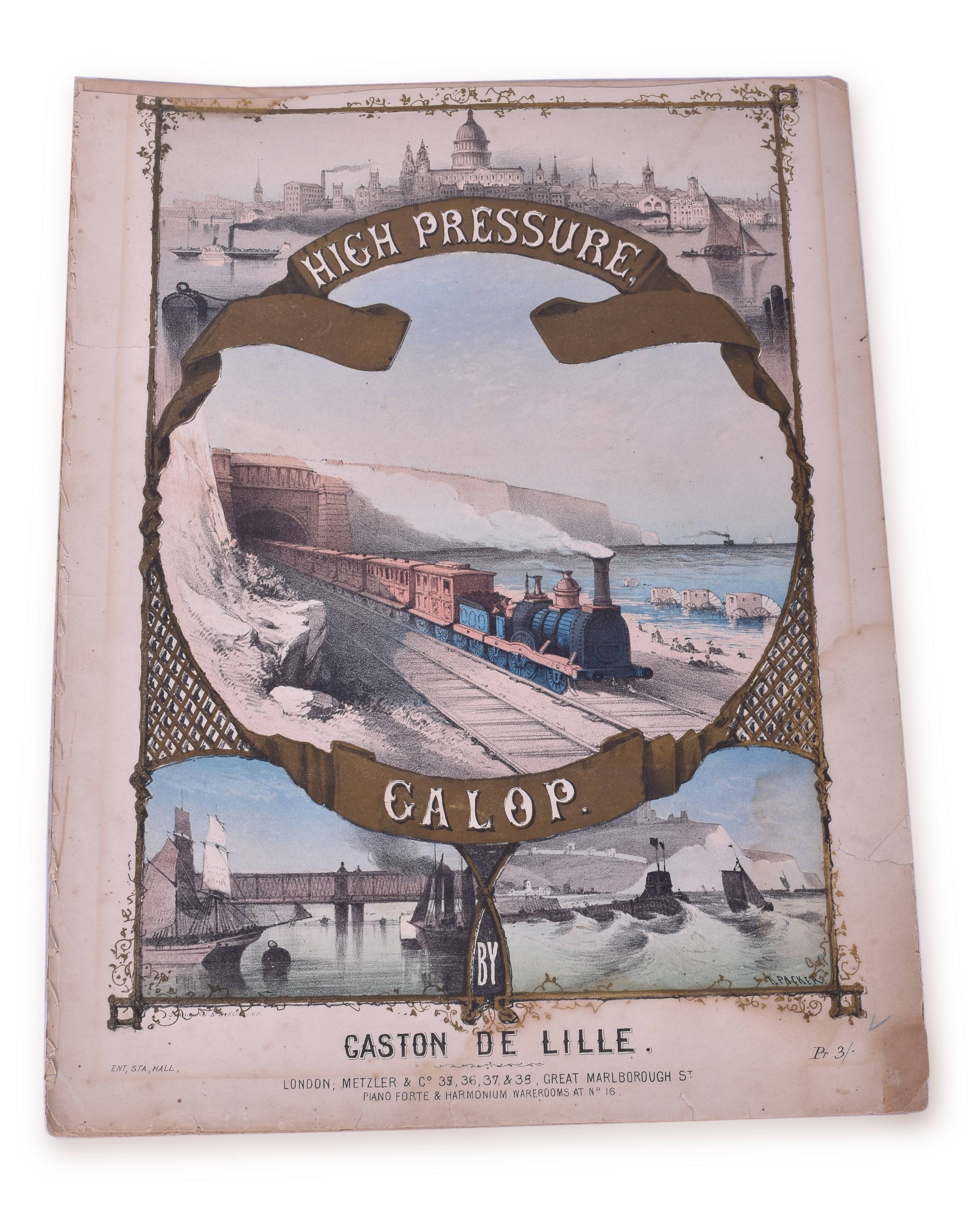 4013 - High Pressure Gallop by Gaston De Lille - Sheet Music thumbnail