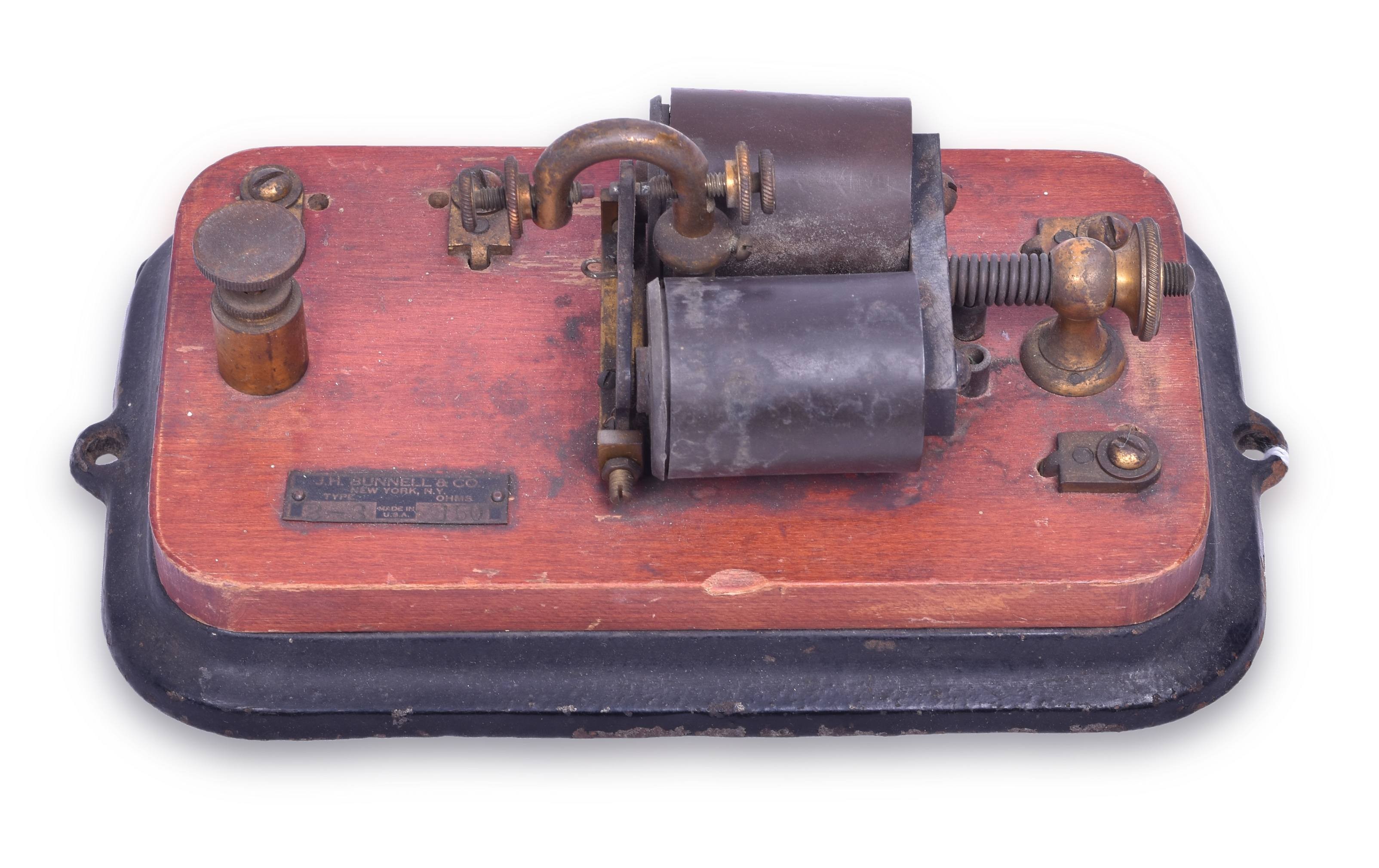 4118 - J.H. Bunnell 2-3 150 OHM Telegraph Relay thumbnail