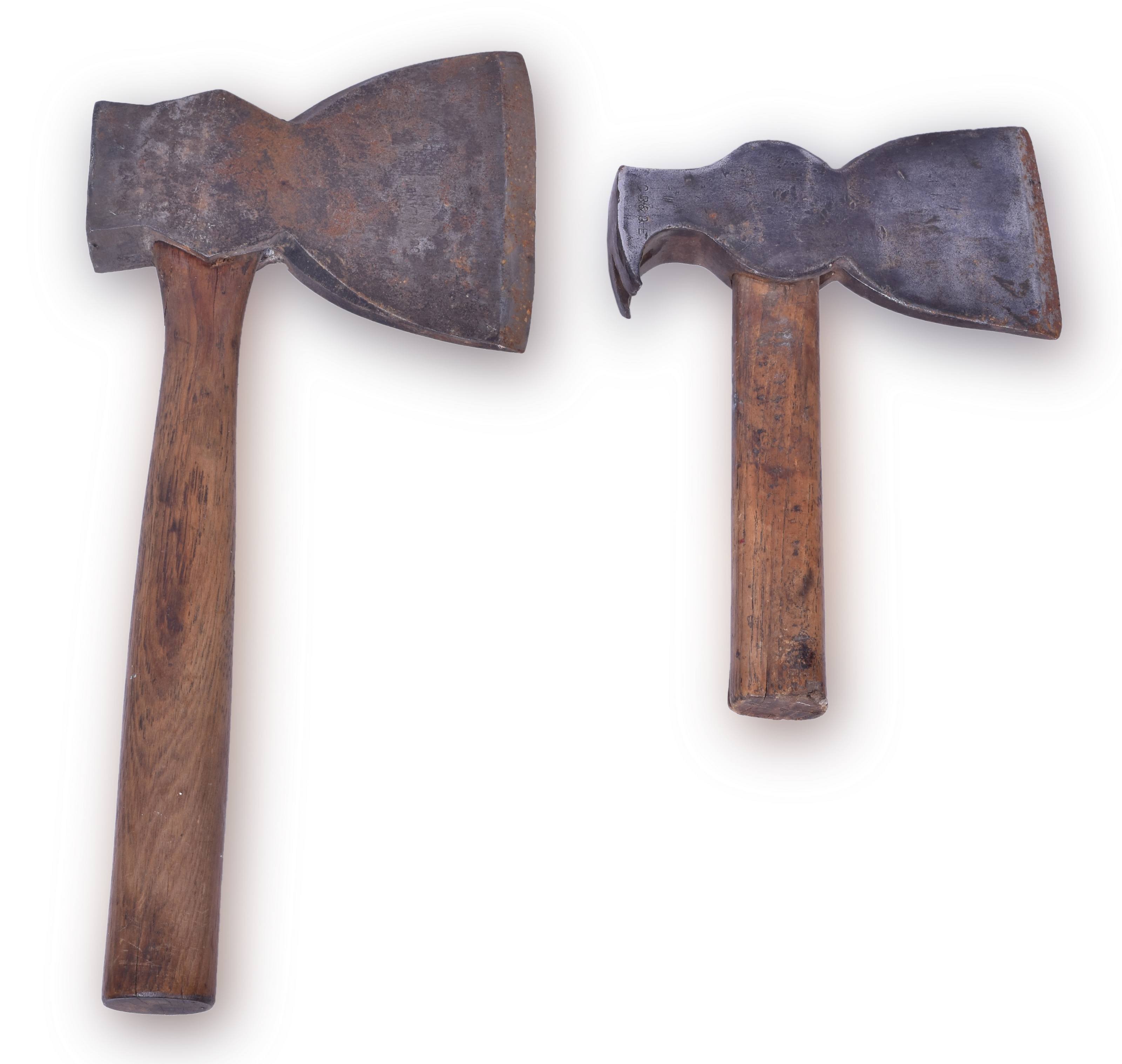 4152 - Rock Island and CB&Q / Burlington Hand Axes / Hatchets thumbnail