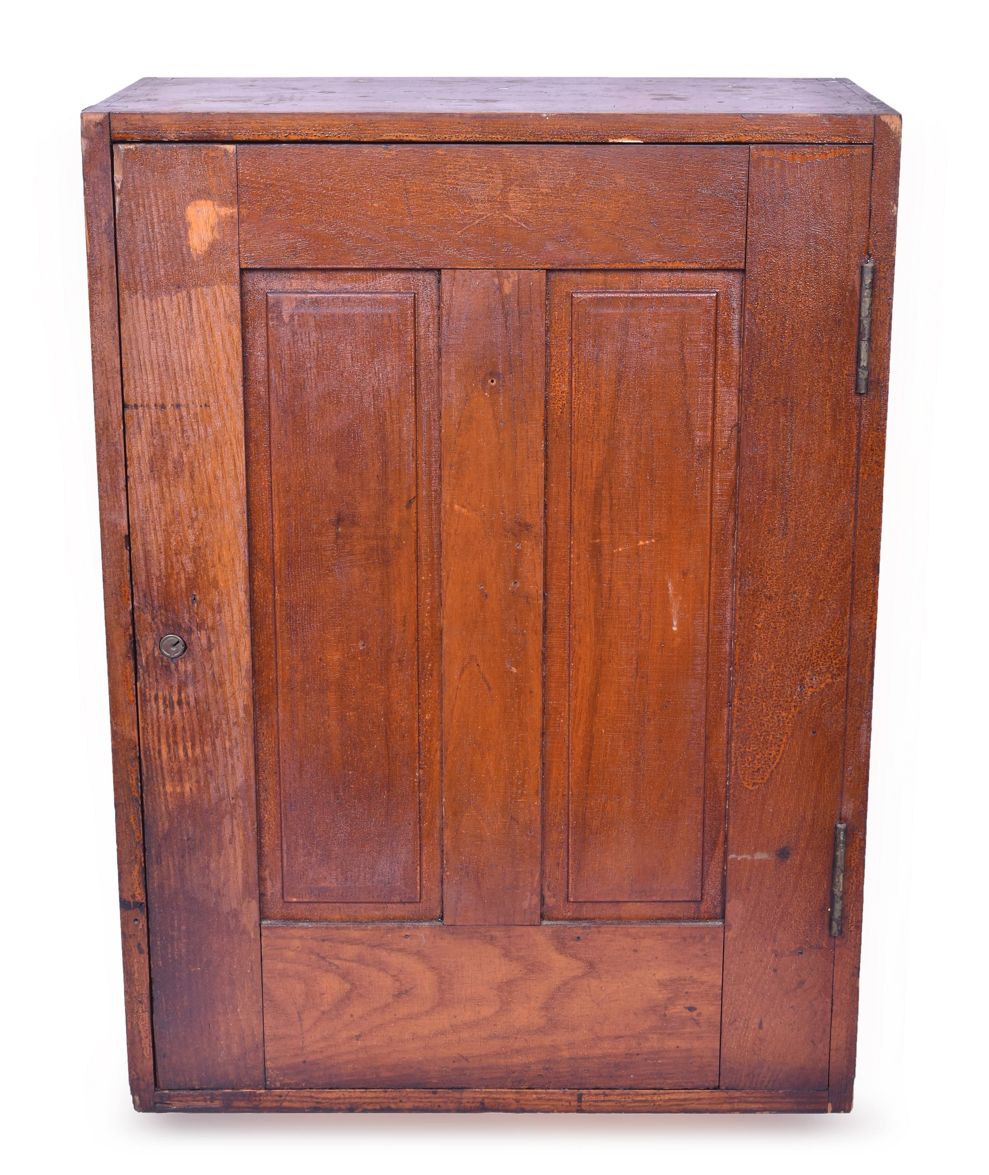 4186 - Burlington and Missouri River / CB&Q Railroad Ticket Cabinet w/ Contents thumbnail