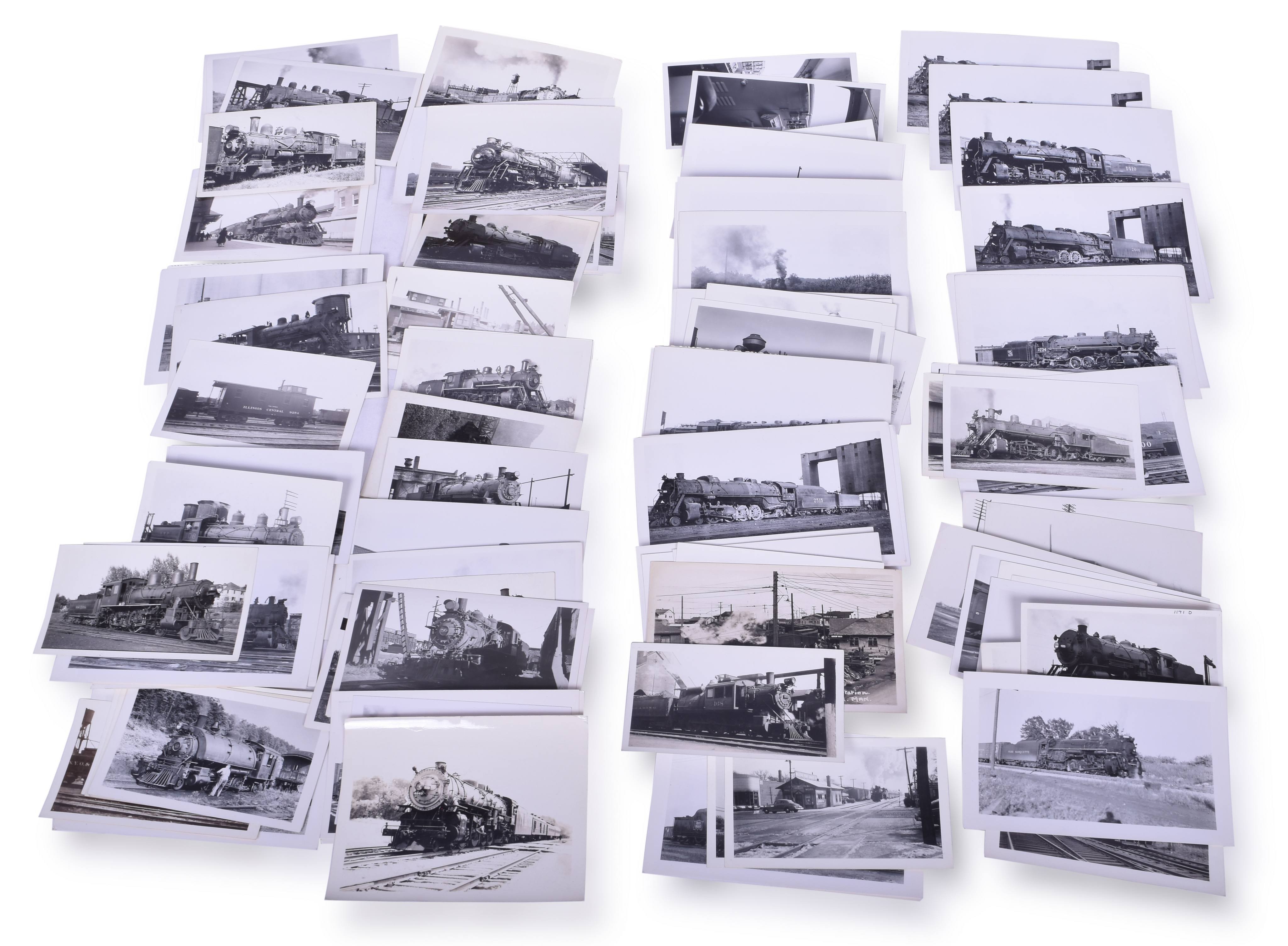 4233 - 111 Steam Locomotive Prints - Illinois Central, Frisco, Southern, East Broad Top, Pere Marquette, etc. thumbnail