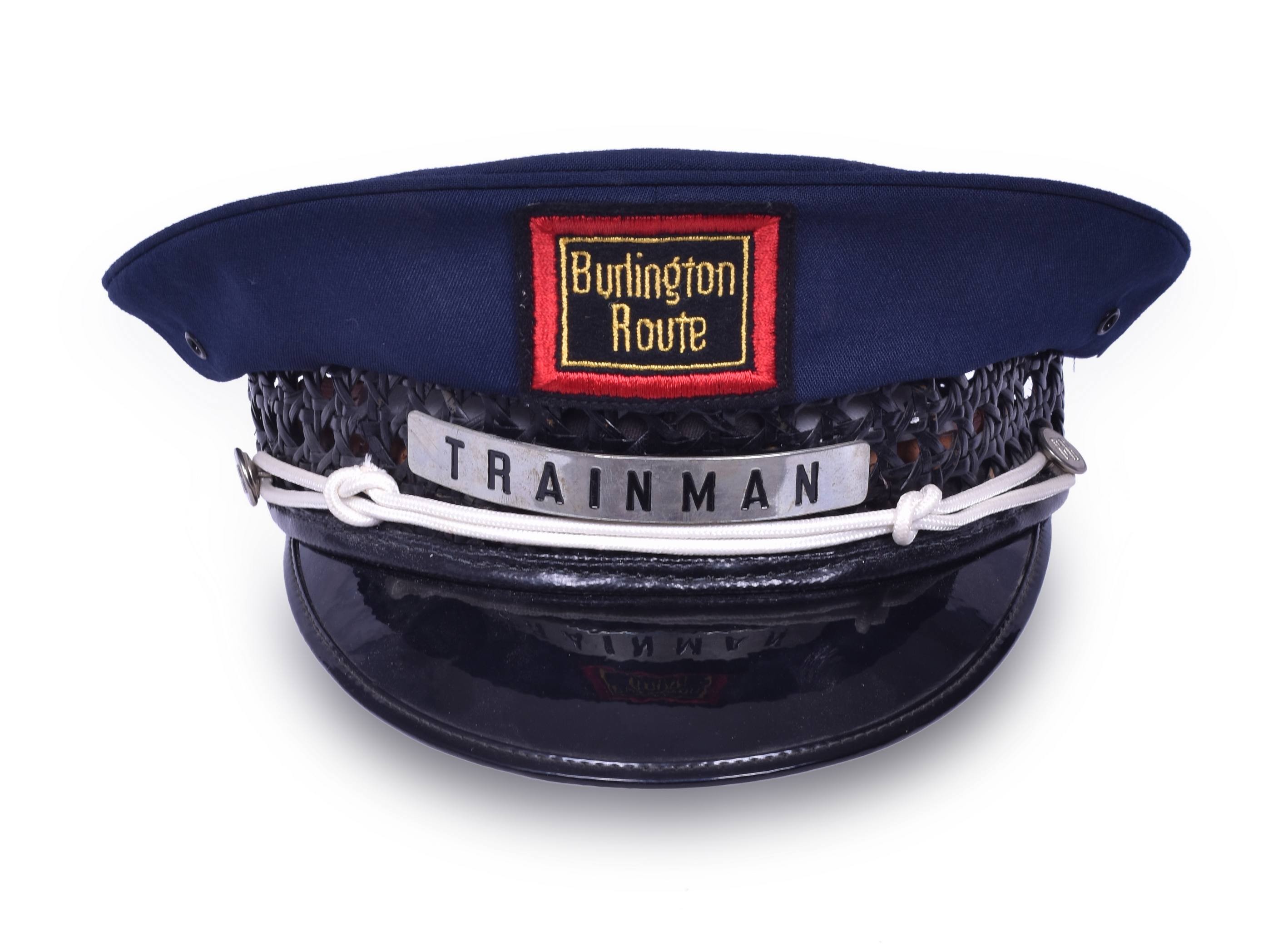 4287 - Carlson & Company CB&Q / Burlington Trainman Cap thumbnail