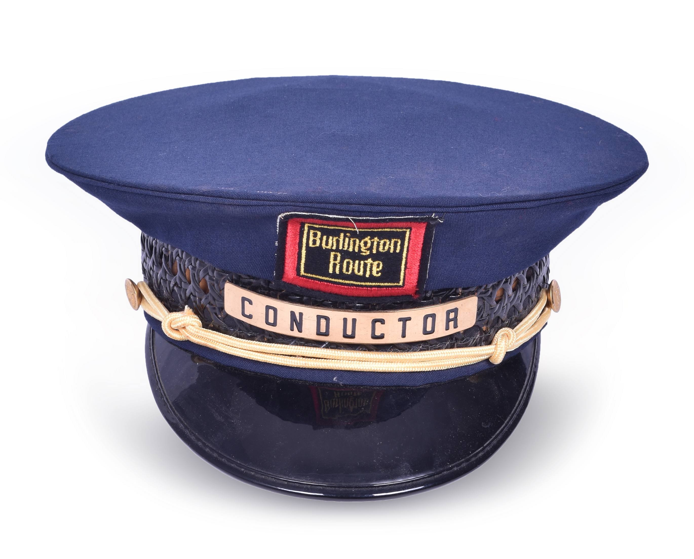 4294 - Burlington Route / CB&Q Conductors Cap - Carlson & Company thumbnail